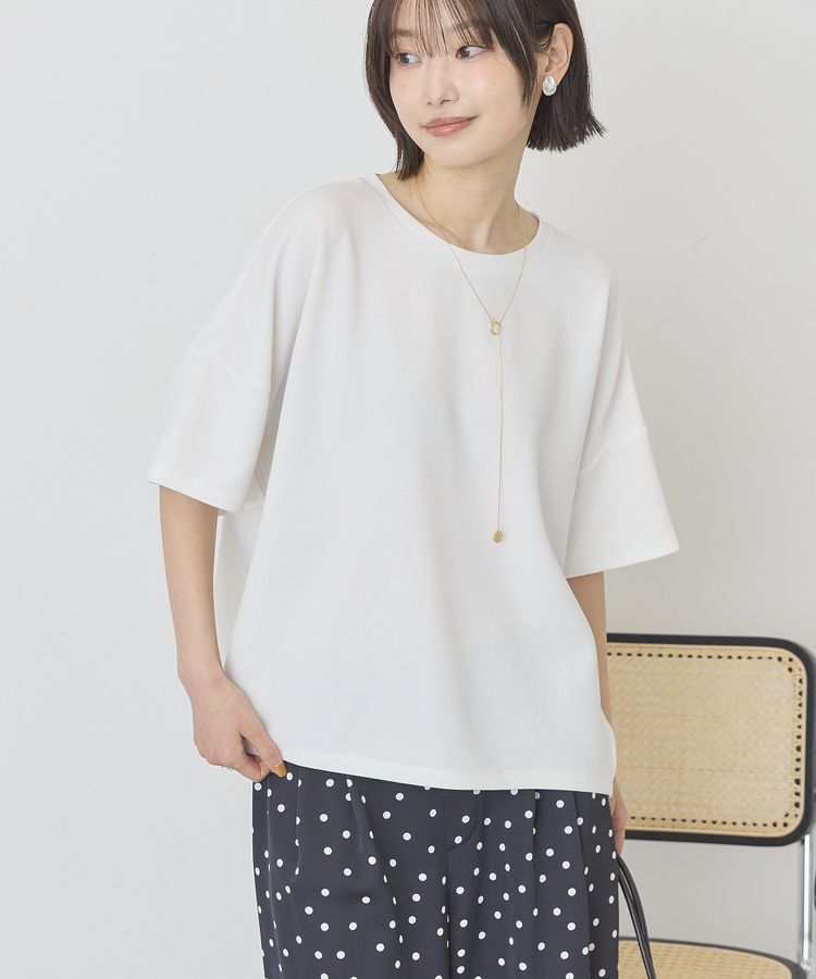 AMERICAN HOLIC「【WEB限定】バックフリル半袖プルオーバー」|Tシャツ・カットソー|