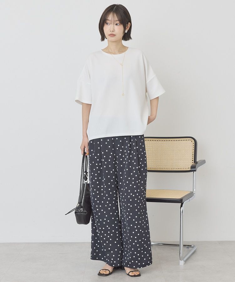 AMERICAN HOLIC「【WEB限定】バックフリル半袖プルオーバー」|Tシャツ・カットソー|