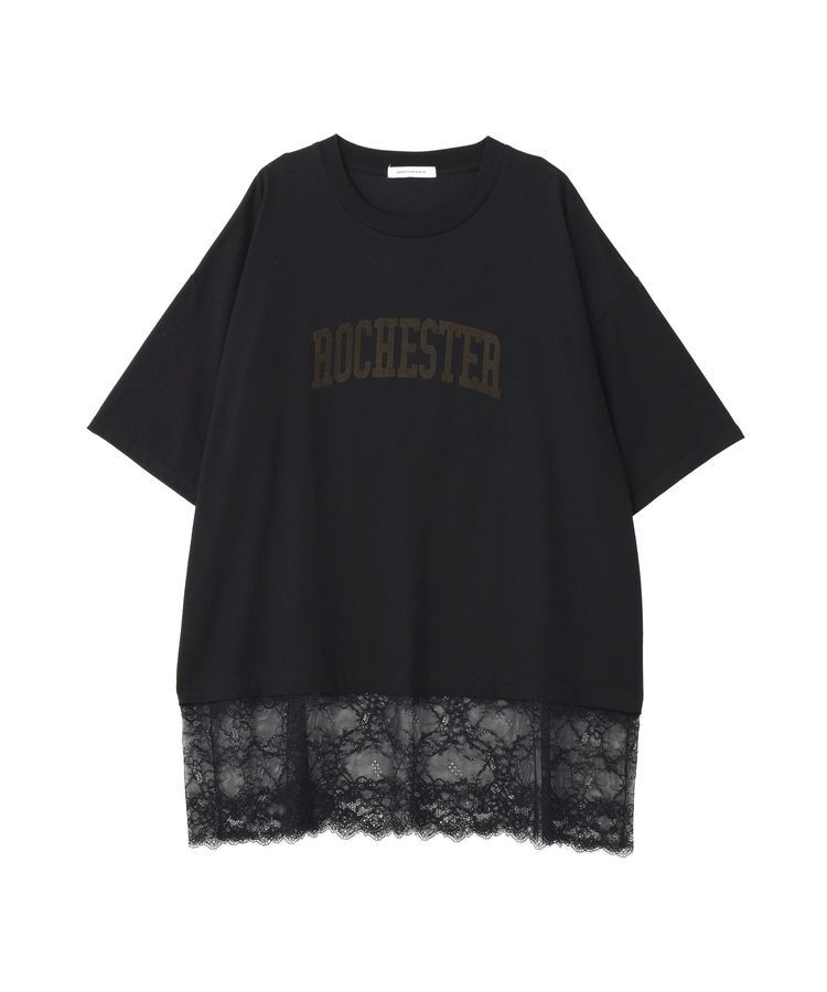 AMERICAN HOLIC「カレッジロゴレースドッキングTシャツ」|Tシャツ・カットソー|