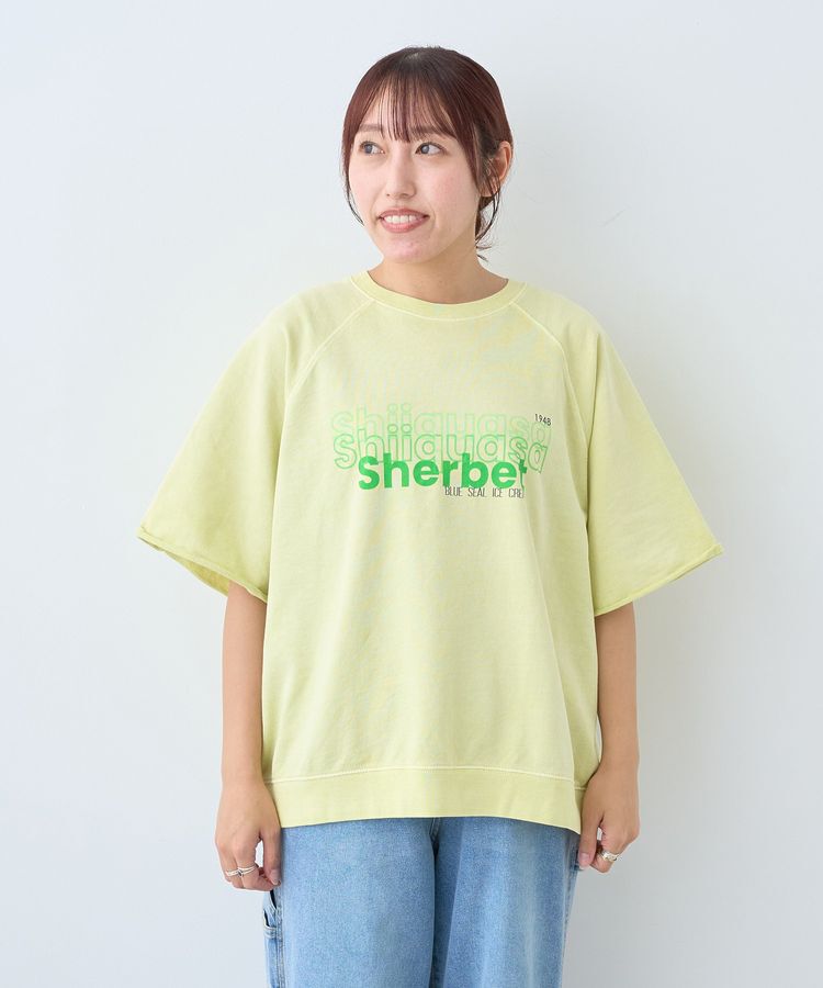 AMERICAN HOLIC「【BLUE SEAL】カラーピグメントプルオーバー」|Tシャツ・カットソー|