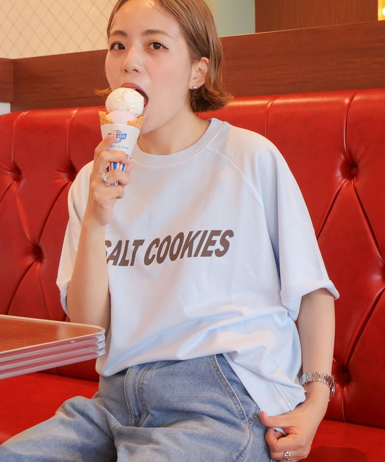 AMERICAN HOLIC「【BLUE SEAL】カラーピグメントプルオーバー」|Tシャツ・カットソー|