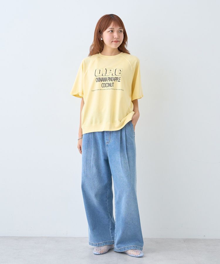 AMERICAN HOLIC「【BLUE SEAL】カラーピグメントプルオーバー」|Tシャツ・カットソー|
