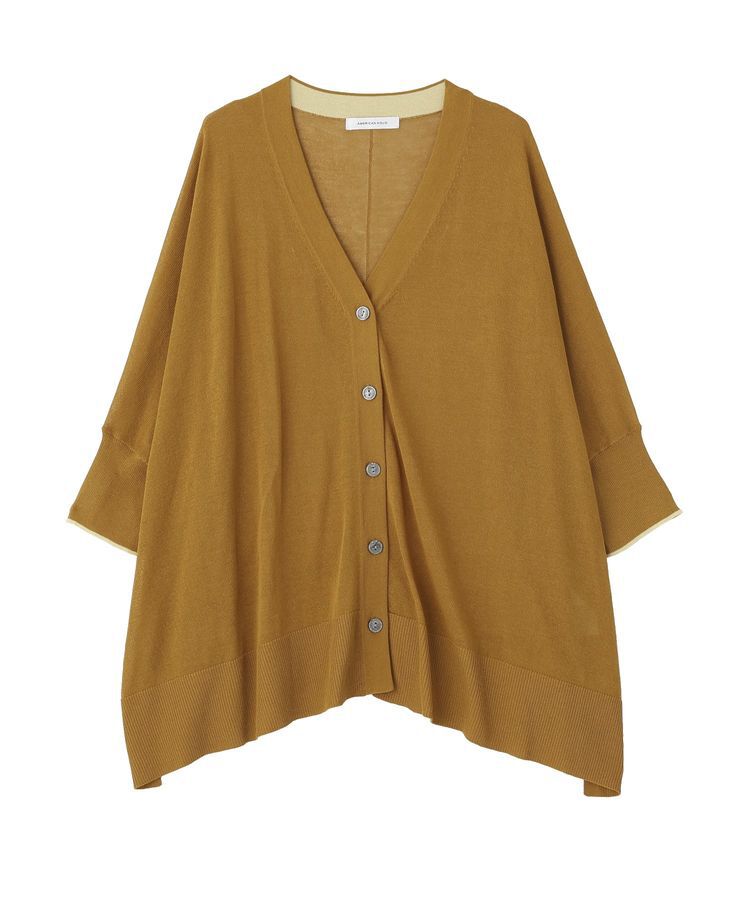 AMERICAN HOLIC「【接触冷感】ポンチョニットカーディガン」|カーディガン|Camel