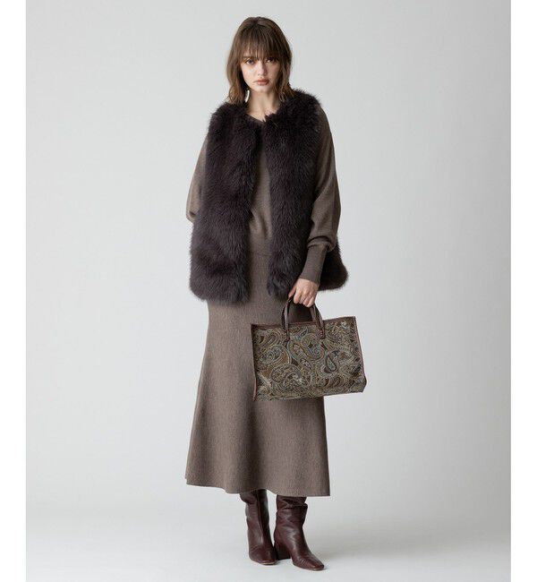 allureville「フェイクフォックスジレ」|その他|