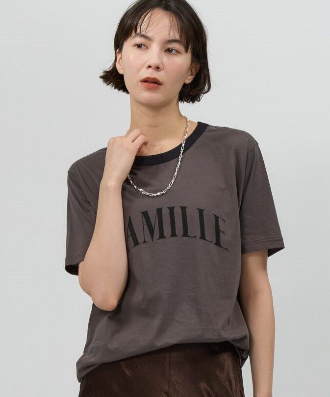 BABYLONE「CAMILLEバイカラーTシャツ」|Tシャツ・カットソー|ﾌﾞﾗｳﾝ