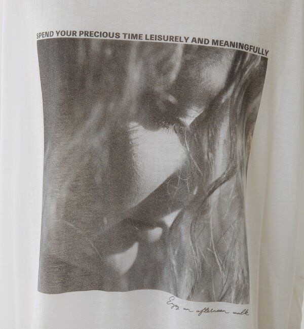  「シアーフォトプリントTシャツ」|シャツ・ブラウス|