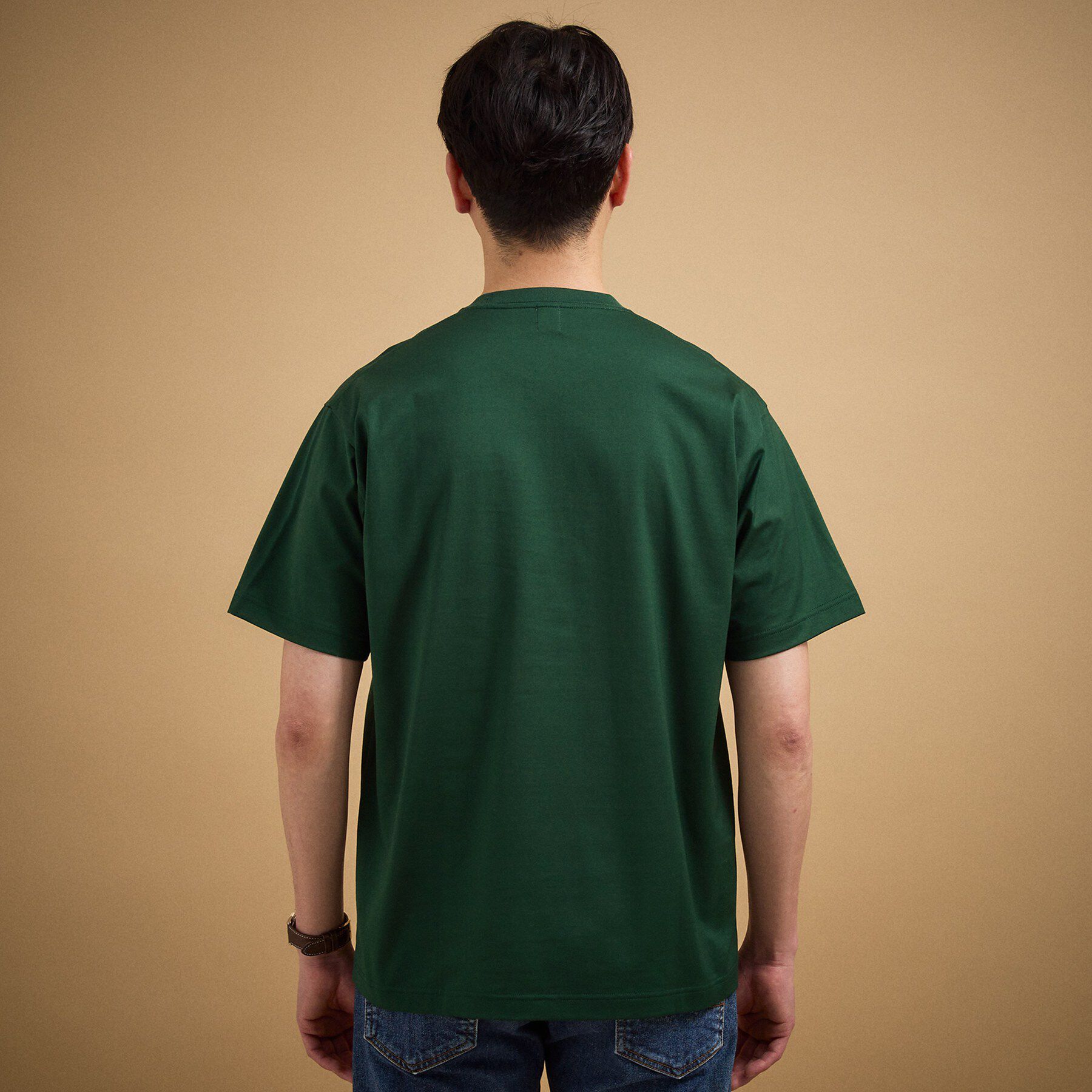 TAKEO KIKUCHI「【日本製】ワンポイント刺繍 半袖Tシャツ」|Tシャツ・カットソー|