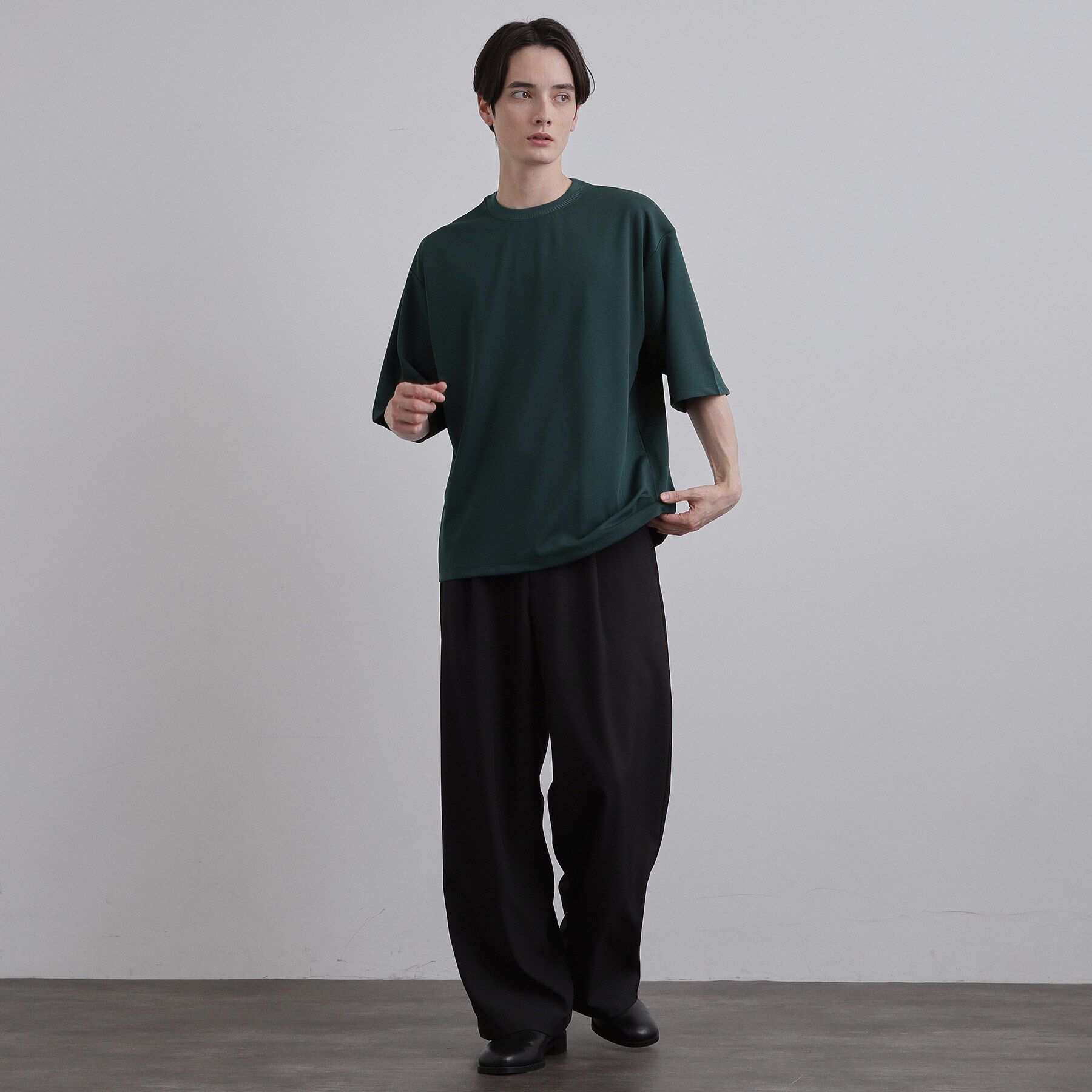 tk.TAKEO KIKUCHI「【接触冷感】配色ダンボールカットソー」|Tシャツ・カットソー|