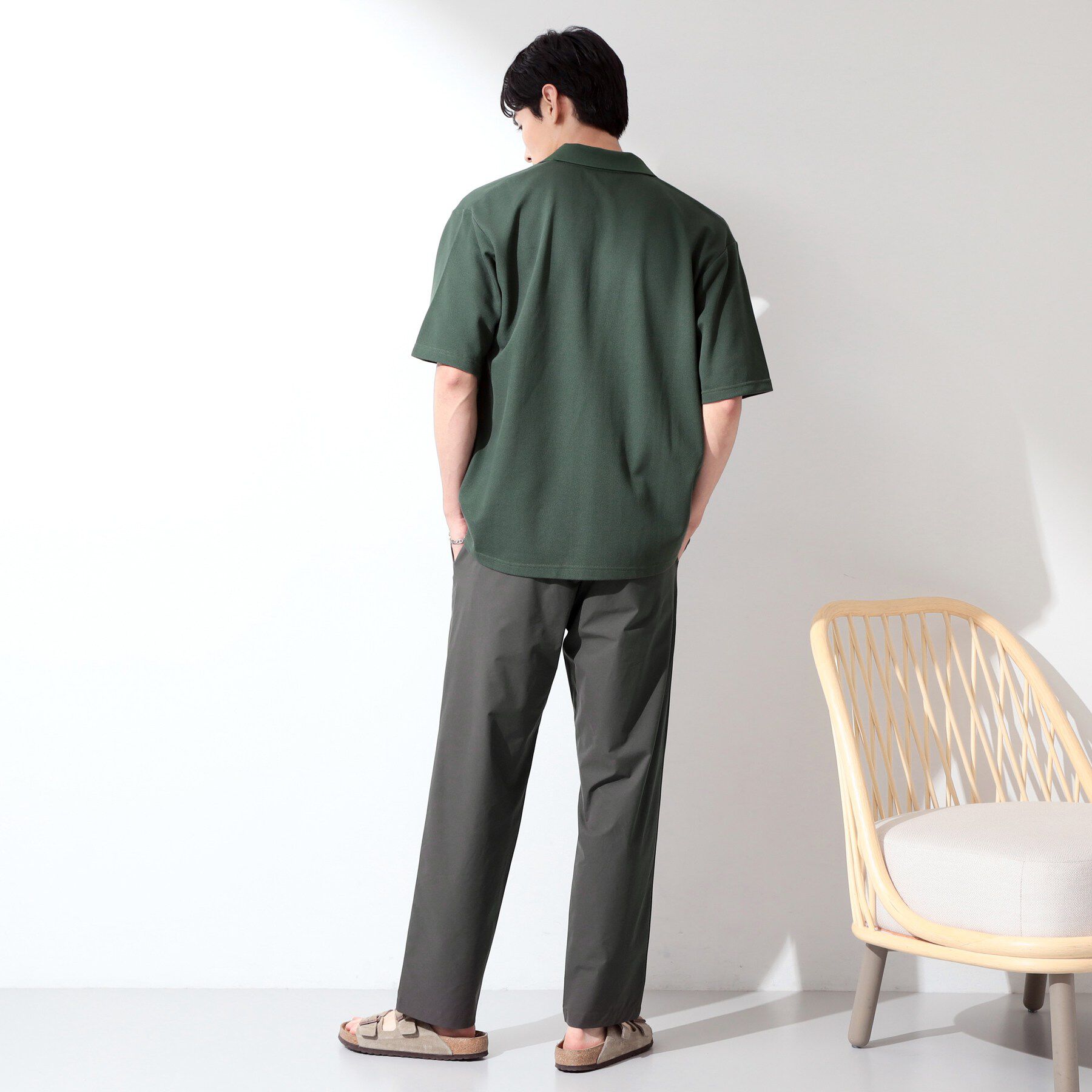 THE SHOP TK「【接触冷感/遮熱/UVカット/防シワ/２WAYストレッチ/軽量】エアリー ライトテックス イージーパ」|その他|
