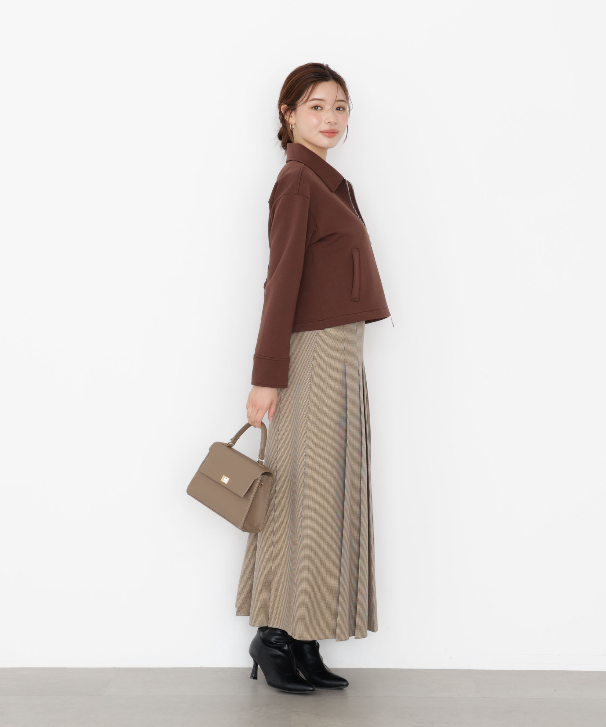 PROPORTION BODY DRESSING「オータムプリーツスカート 25AW」|スカート|