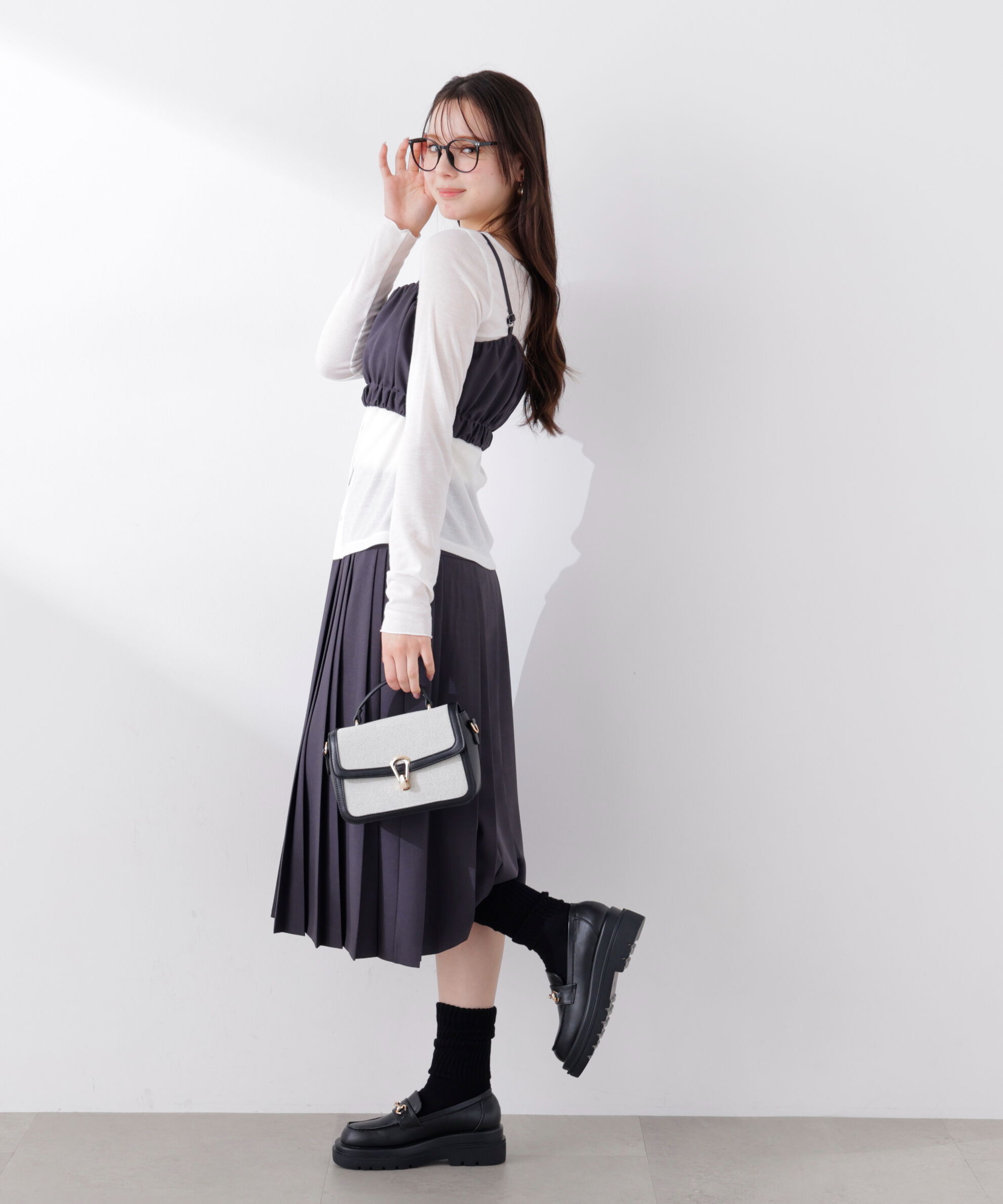 PROPORTION BODY DRESSING「ギャザービスチェ　26SS」|シャツ・ブラウス|