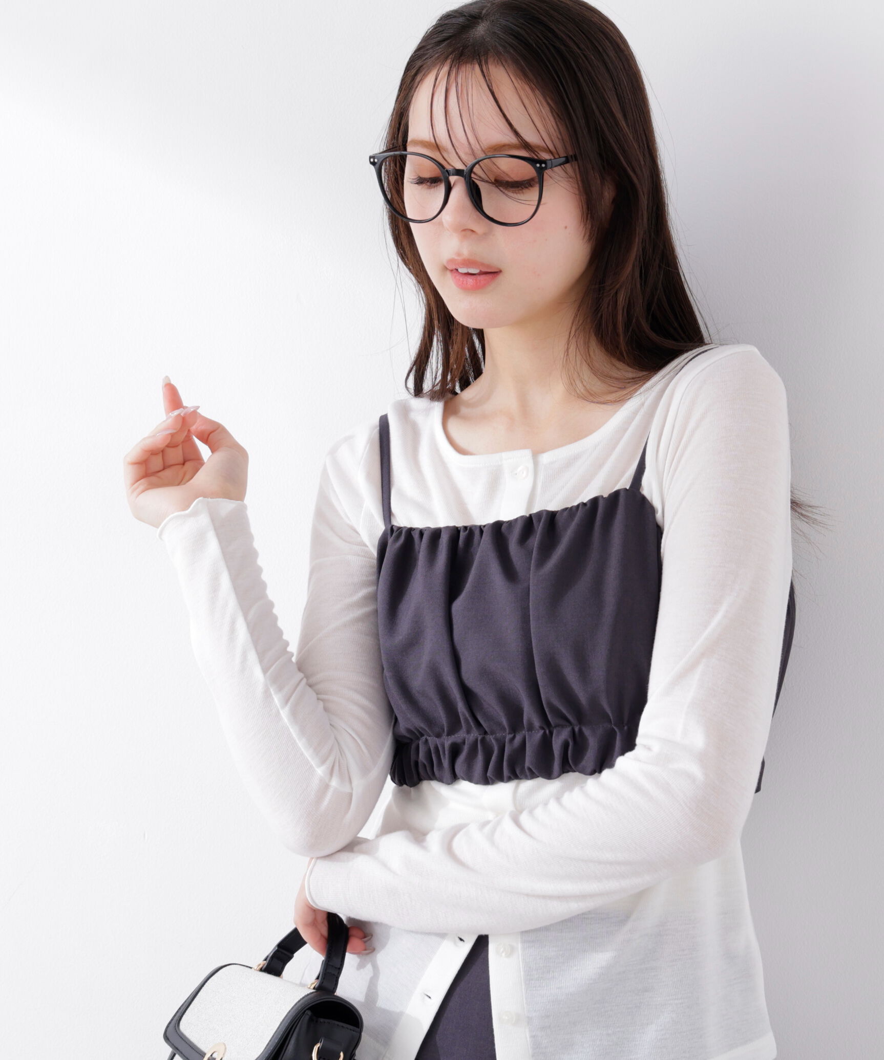 PROPORTION BODY DRESSING「ギャザービスチェ　26SS」|シャツ・ブラウス|