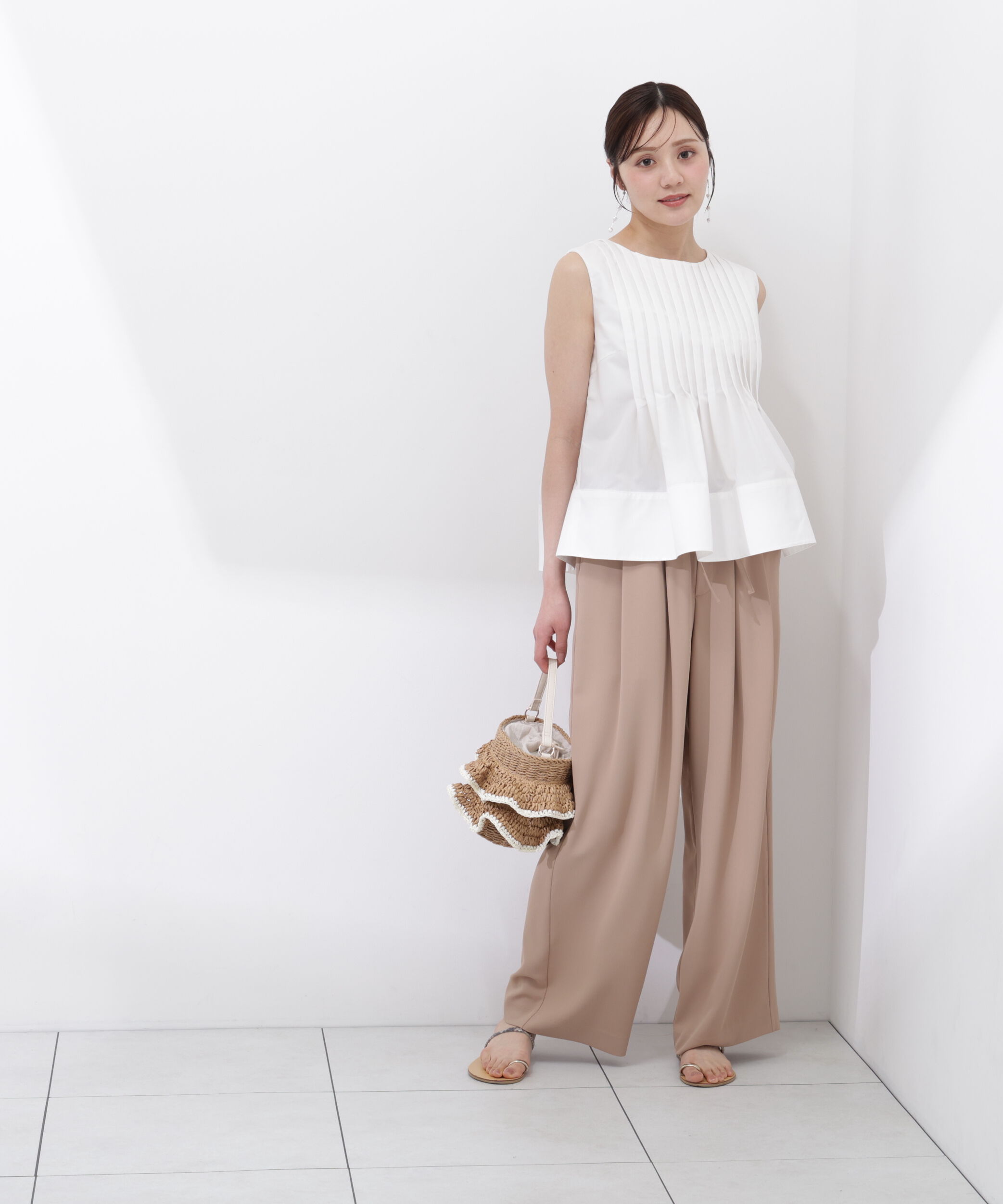 PROPORTION BODY DRESSING「〈a/mie〉イージーパンツ 26SS」|その他|