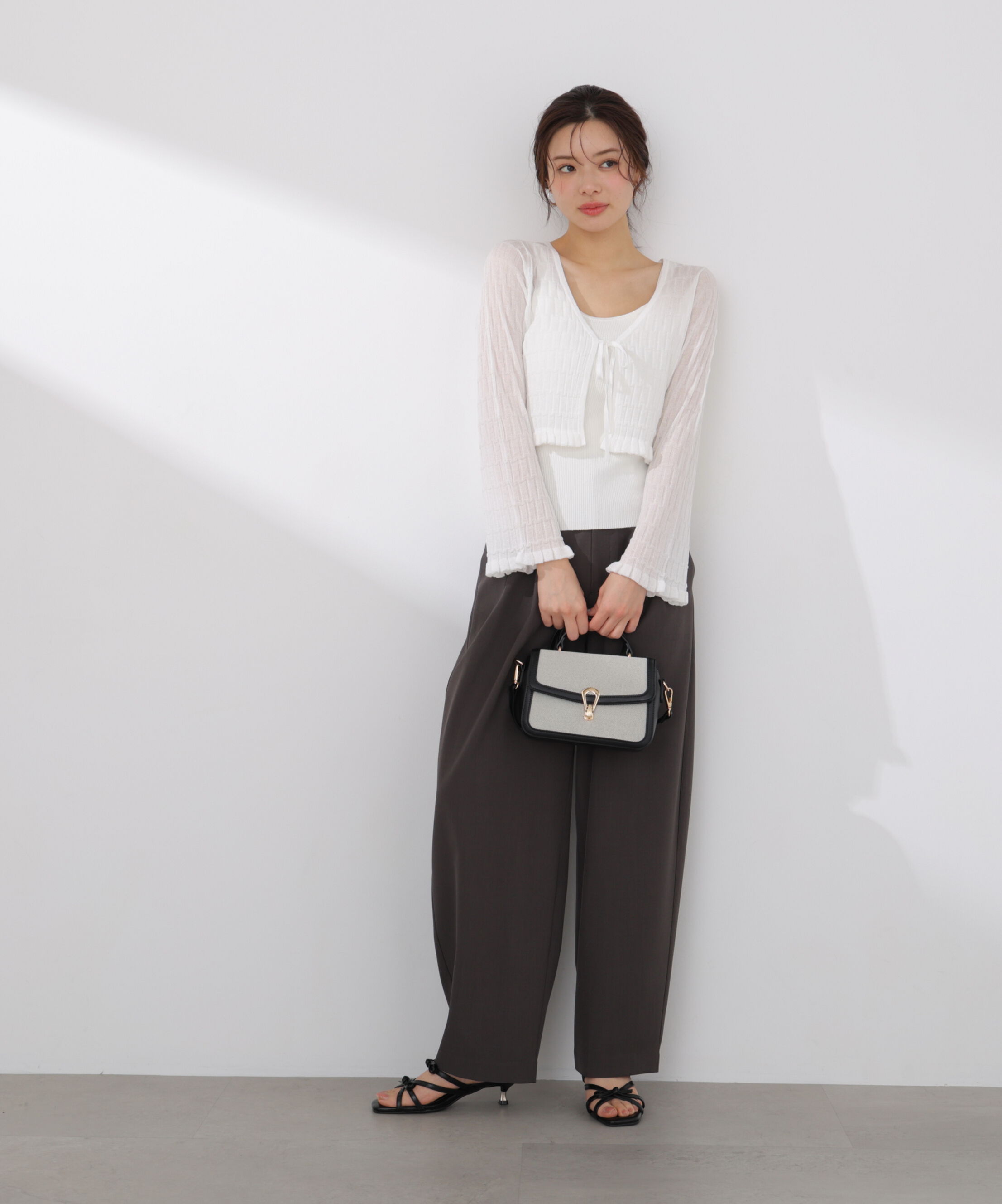 PROPORTION BODY DRESSING「ラメシアーニットアンサンブル 26SS」|ニット・セーター|