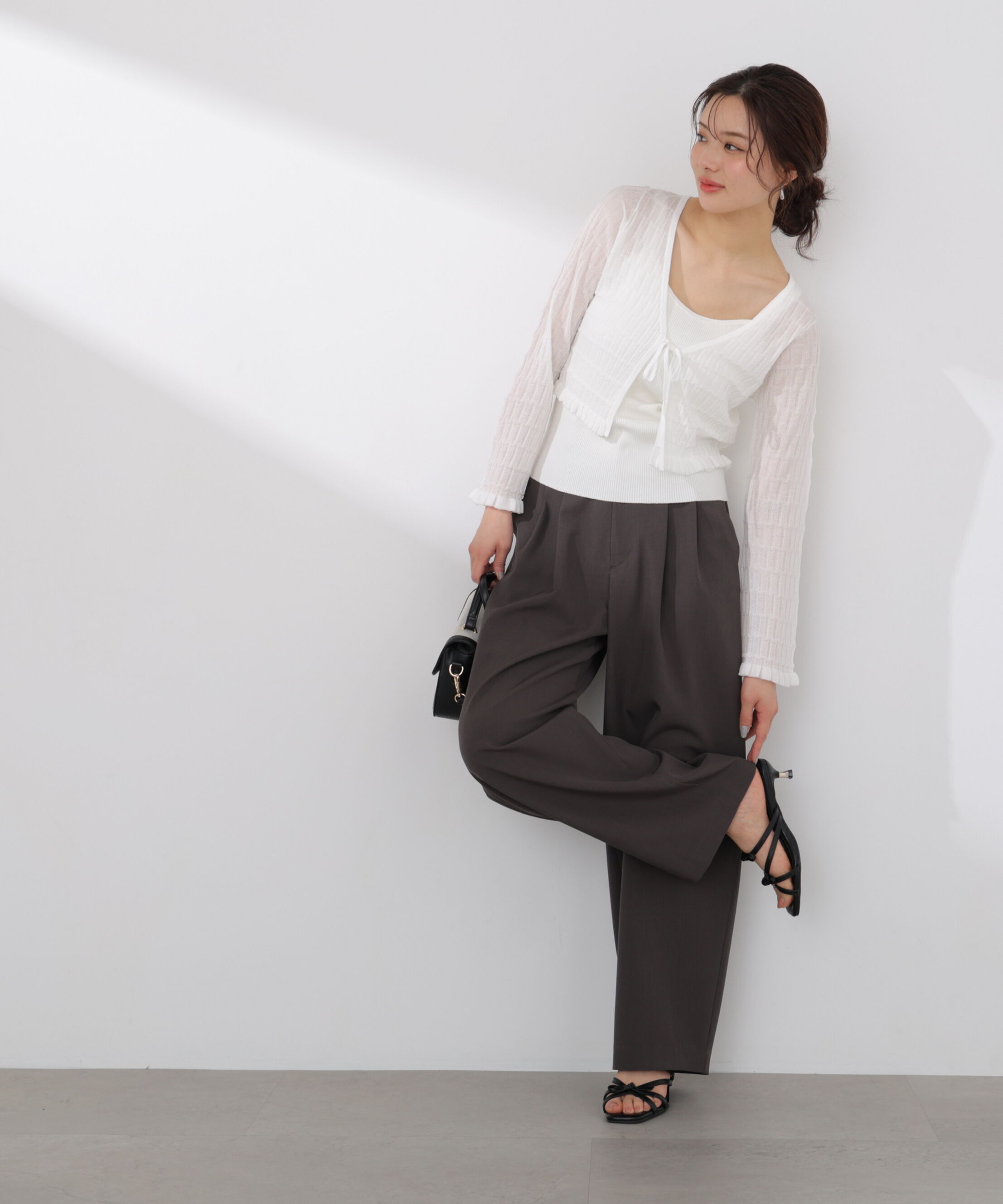 PROPORTION BODY DRESSING「ラメシアーニットアンサンブル 26SS」|ニット・セーター|