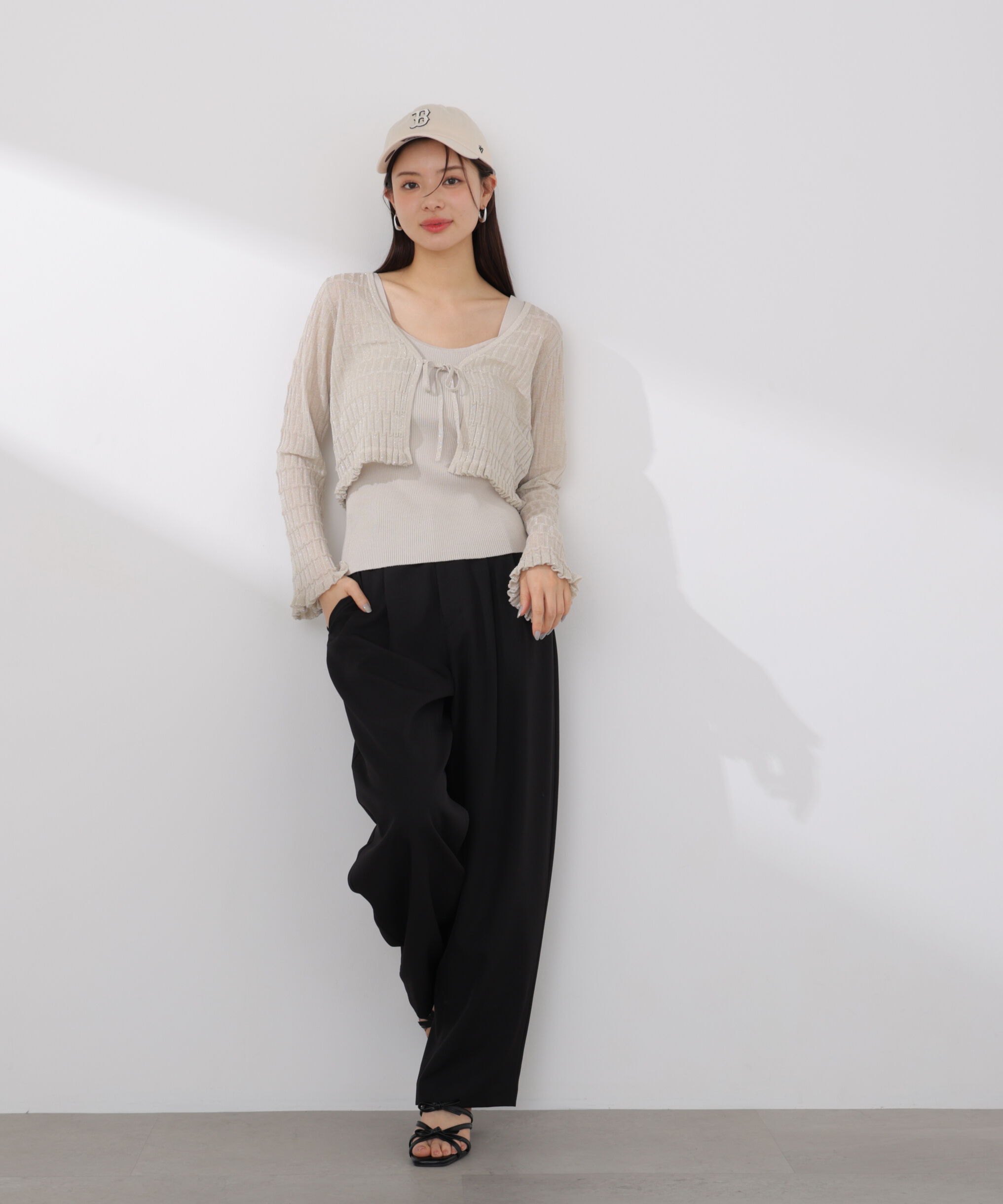 PROPORTION BODY DRESSING「ラメシアーニットアンサンブル 26SS」|ニット・セーター|