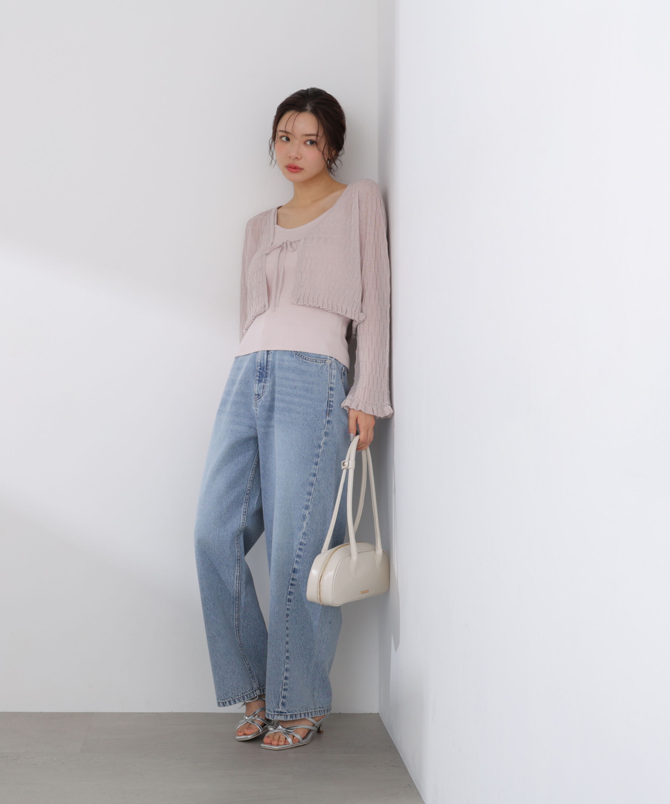PROPORTION BODY DRESSING「ラメシアーニットアンサンブル 26SS」|ニット・セーター|