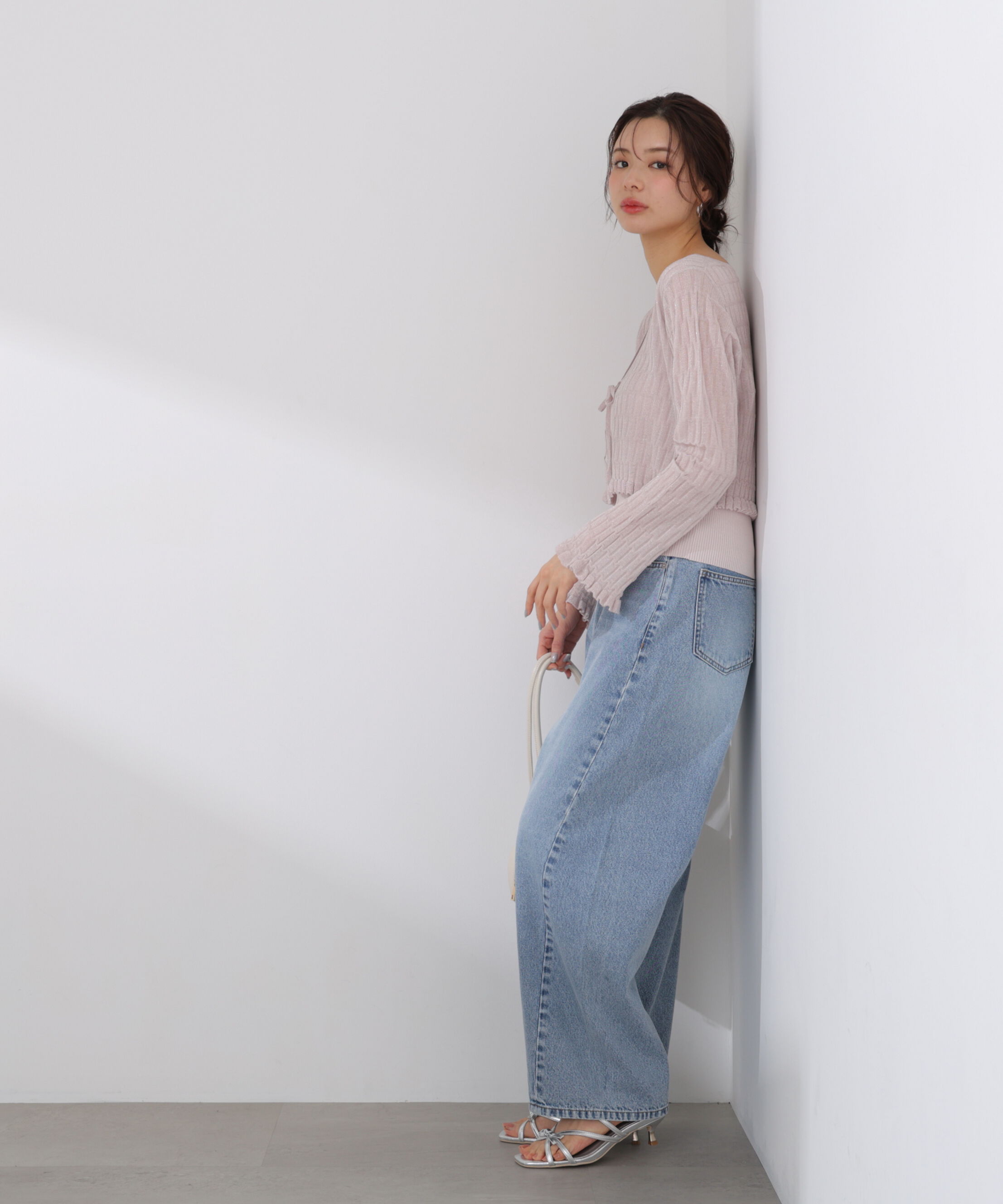 PROPORTION BODY DRESSING「ラメシアーニットアンサンブル 26SS」|ニット・セーター|