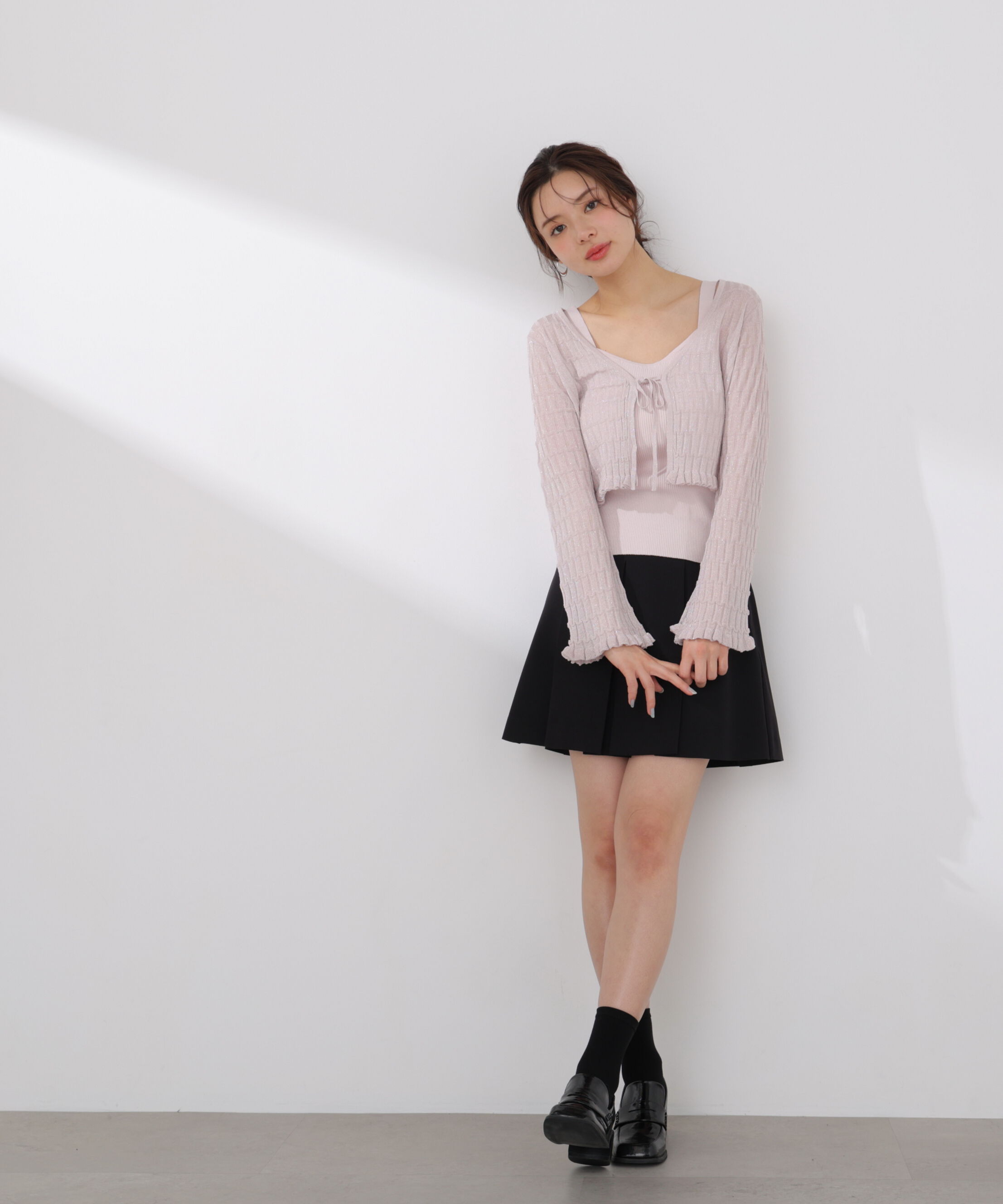 PROPORTION BODY DRESSING「ラメシアーニットアンサンブル 26SS」|ニット・セーター|