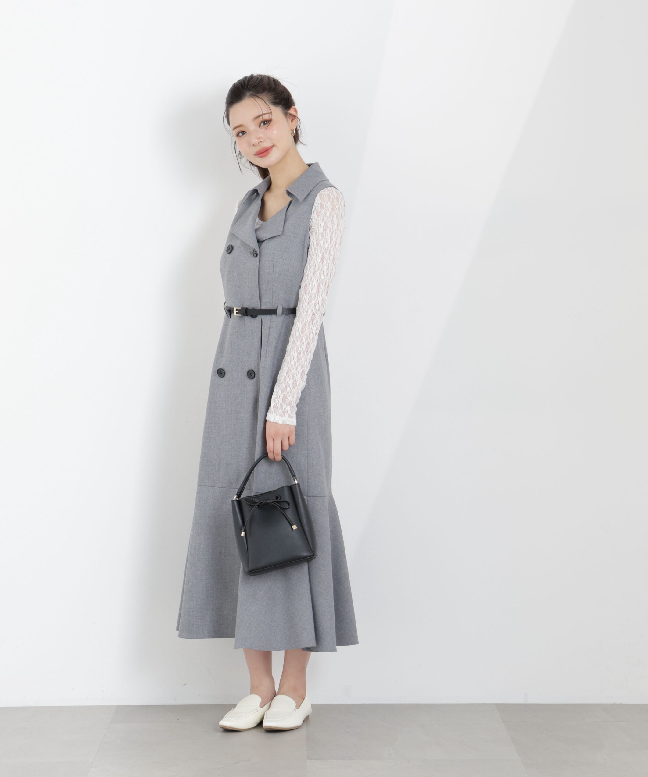 PROPORTION BODY DRESSING「トレンチジャンスカワンピース　26SS」|ワンピース|
