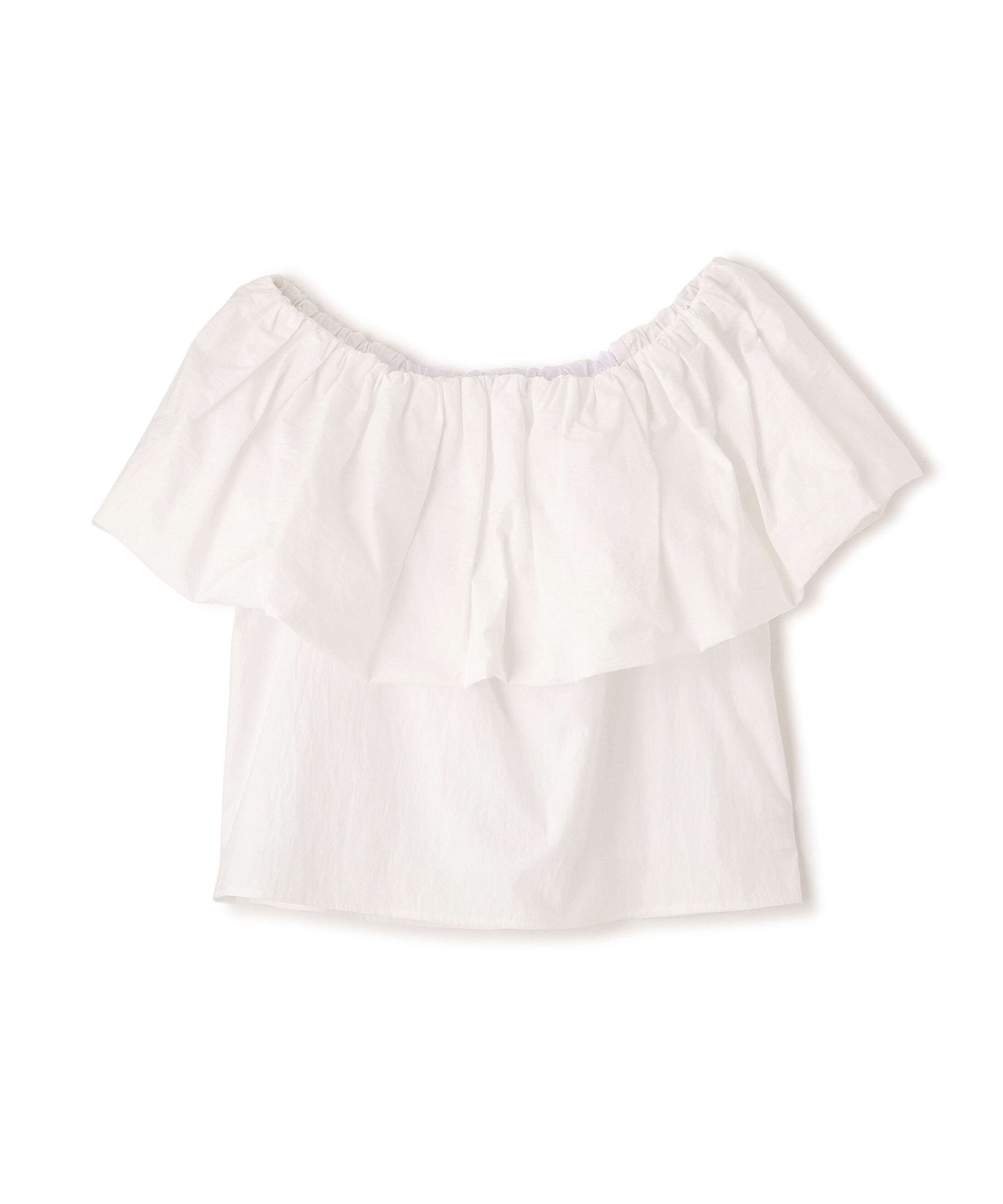 PROPORTION BODY DRESSING「バルーンオフショルブラウス　26SS」|シャツ・ブラウス|