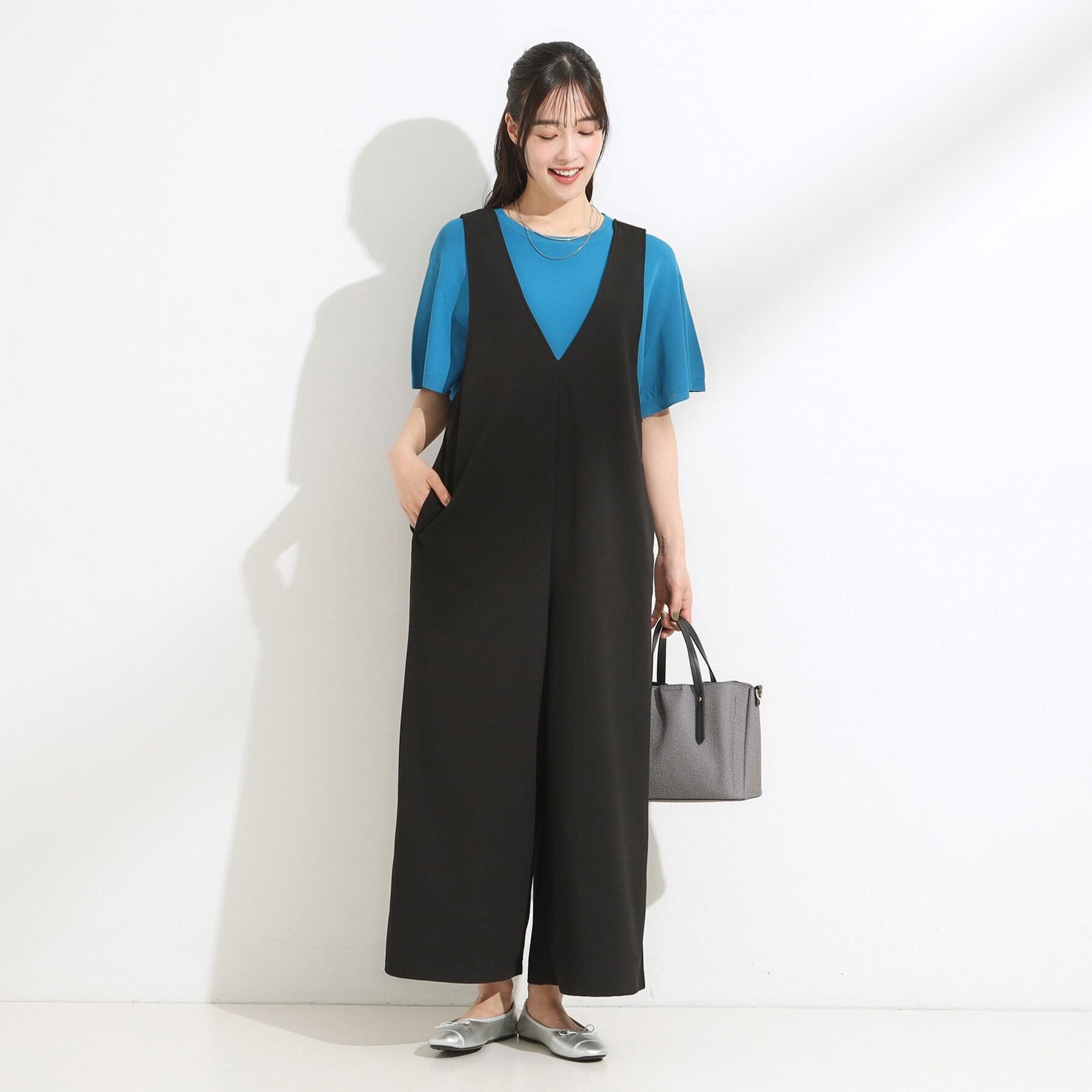 SHOO･LA･RUE「【S-LL】二の腕はカバーして魅せる フレアスリーブニット」|ニット・セーター|