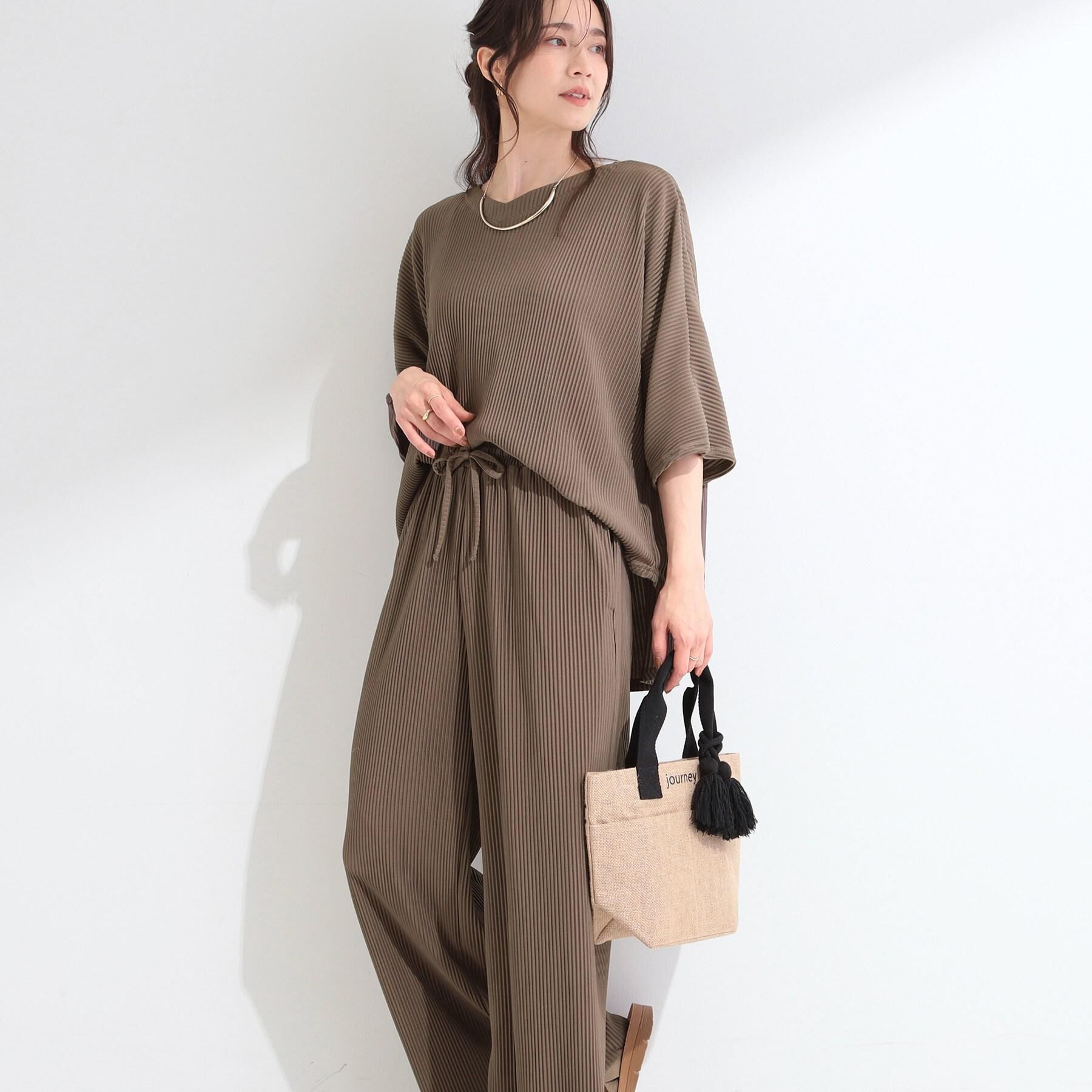 SHOO･LA･RUE「タッセル使いがアクセント ジュートランチトートバッグ」|トートバッグ|