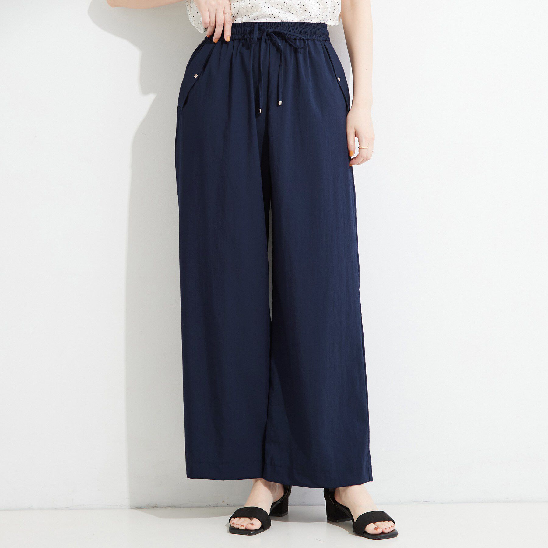 SHOO･LA･RUE「【高レビュー/S-LL/洗濯機可/セットアップ可】着丈選べる 軽凛(かろりん) ひんやりフラップイー」|その他|