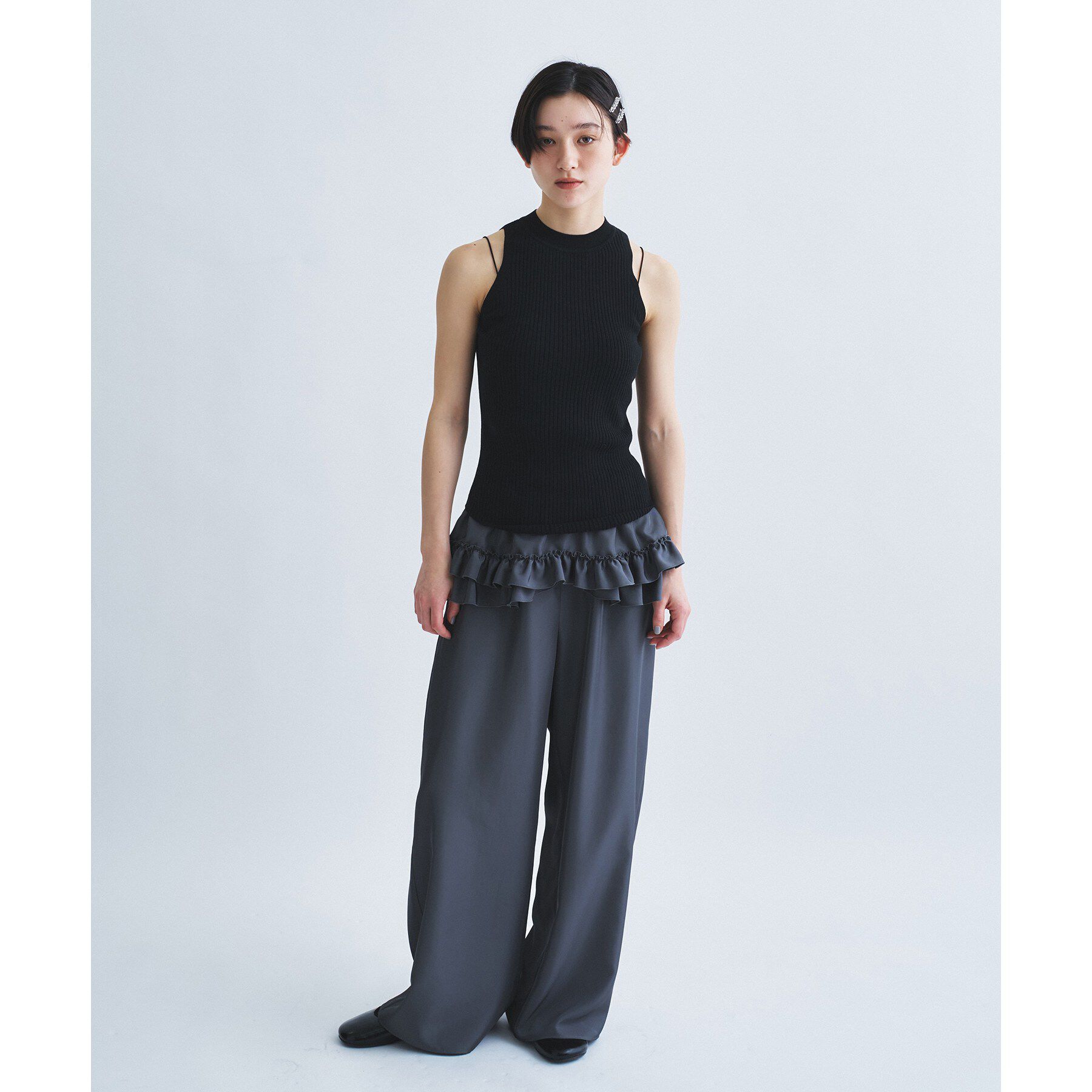 CODE A「rib highneck pullover」|ニット・セーター|