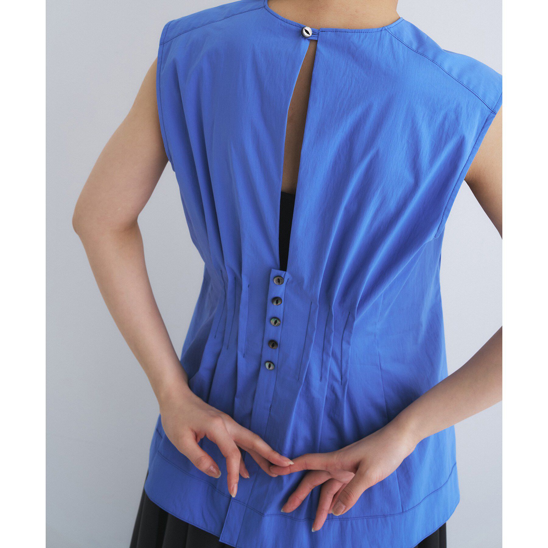 CODE A「back tack blouse」|シャツ・ブラウス|