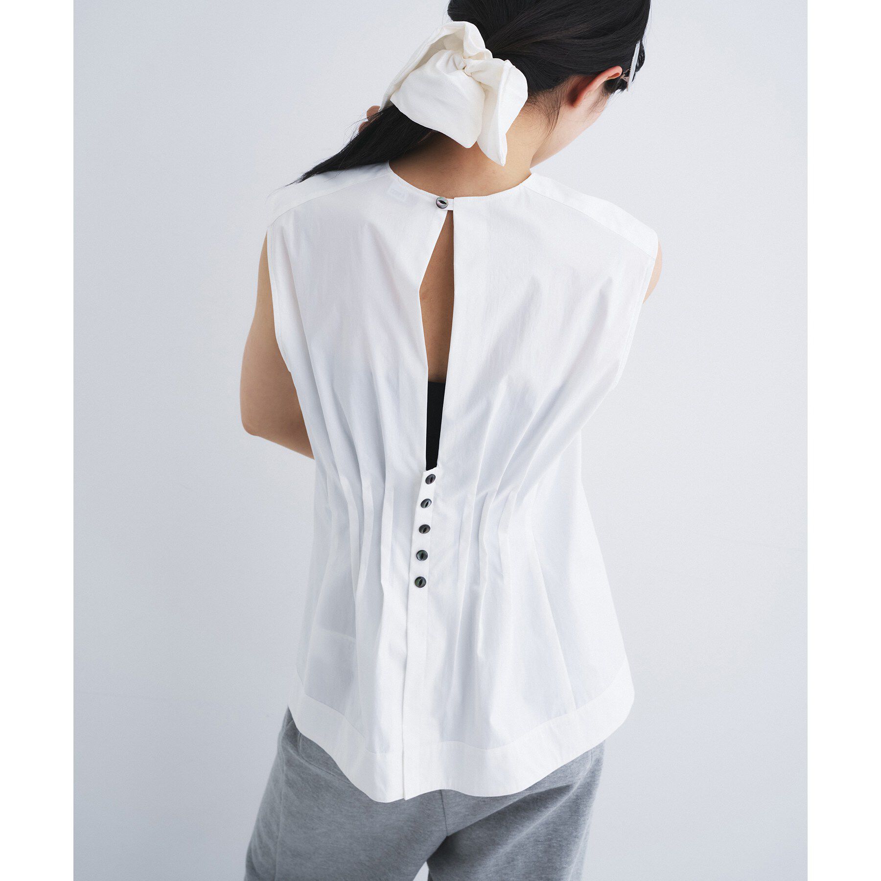 CODE A「back tack blouse」|シャツ・ブラウス|