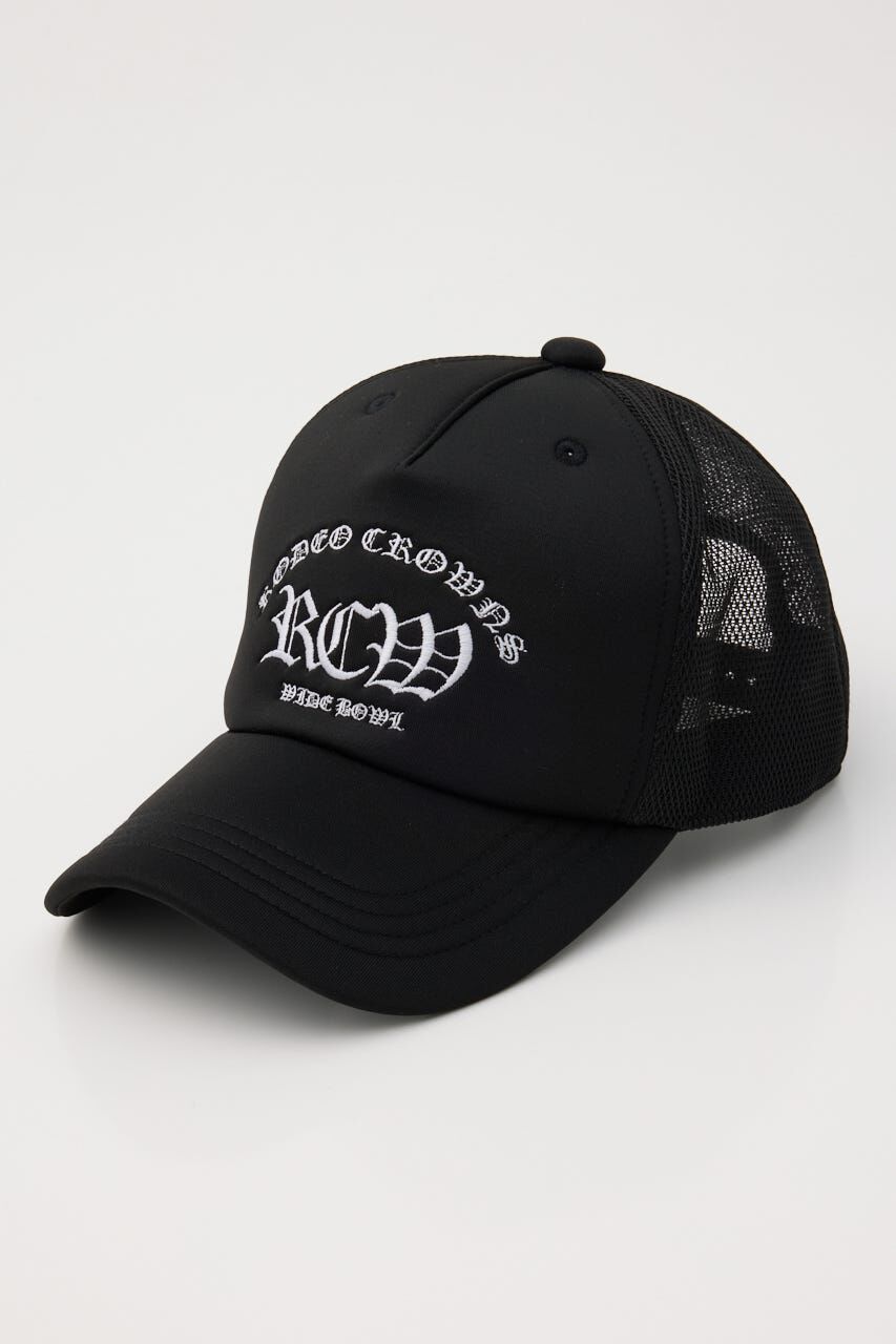 RODEO CROWNS「Blackletter メッシュCAP」|その他|BLK