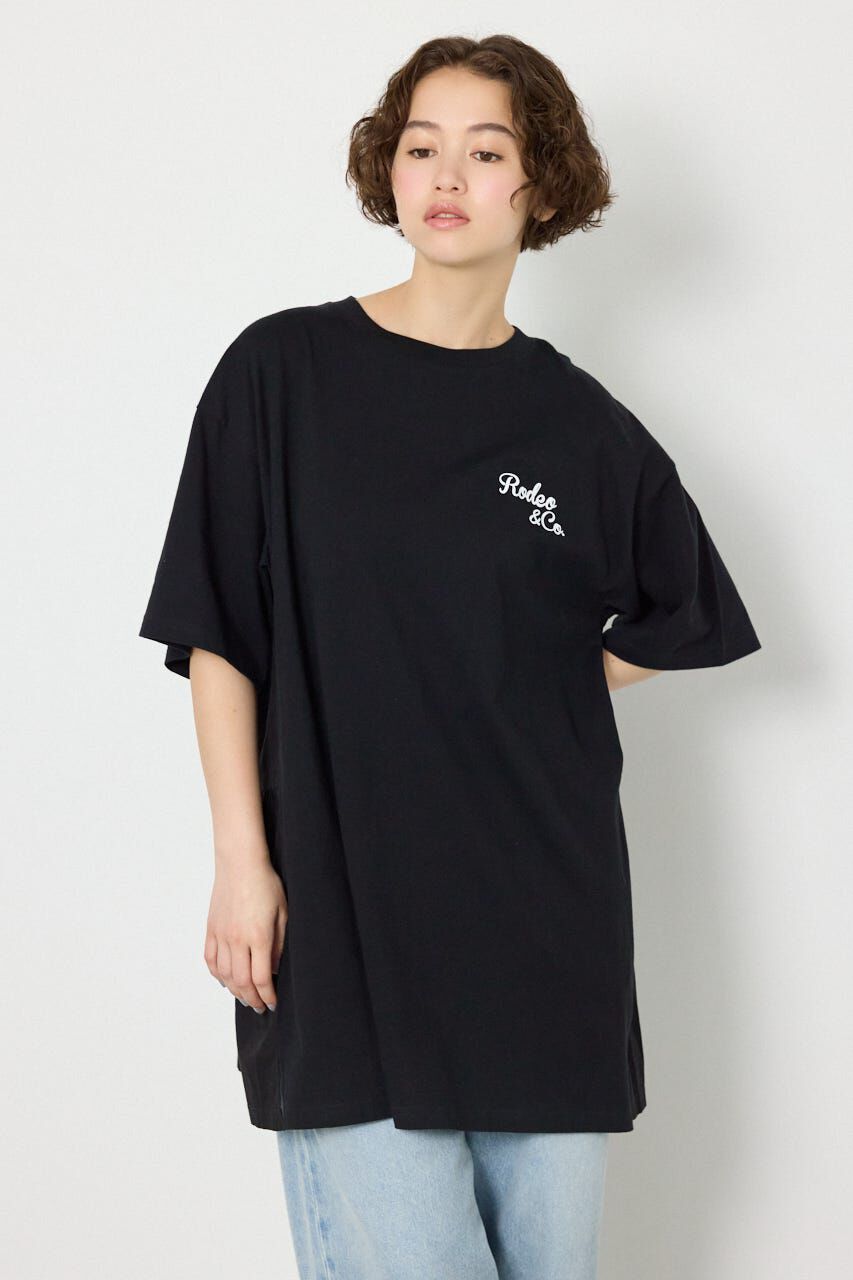 RODEO CROWNS「バックティアードコンビチュニックワンピース」|ワンピース|