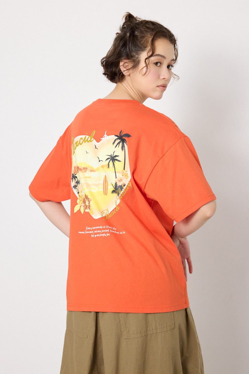 RODEO CROWNS「ビーチ柄Tシャツ」|Tシャツ・カットソー|ORG