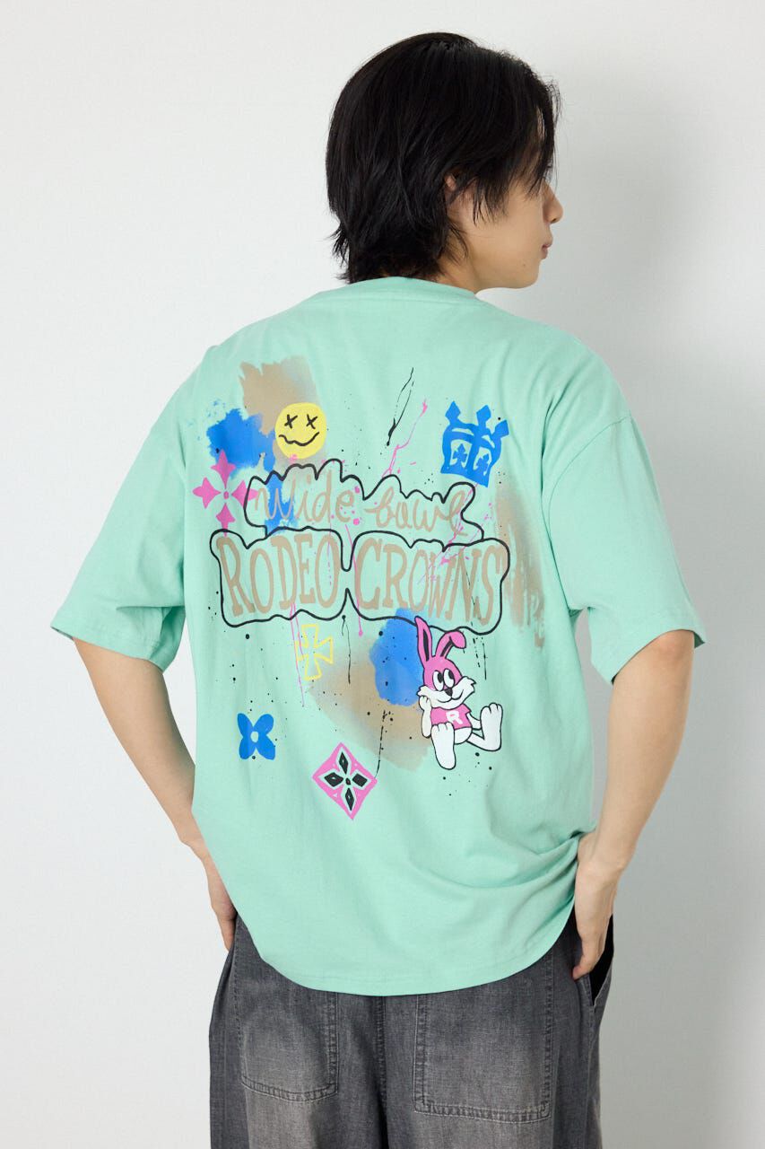 RODEO CROWNS「Spray Graffiti TEE」|Tシャツ・カットソー|