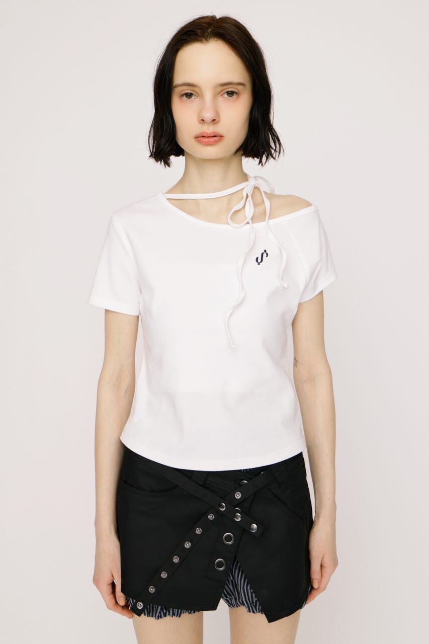 SLY「ONE SHOULDER S. トップス」|Tシャツ・カットソー|