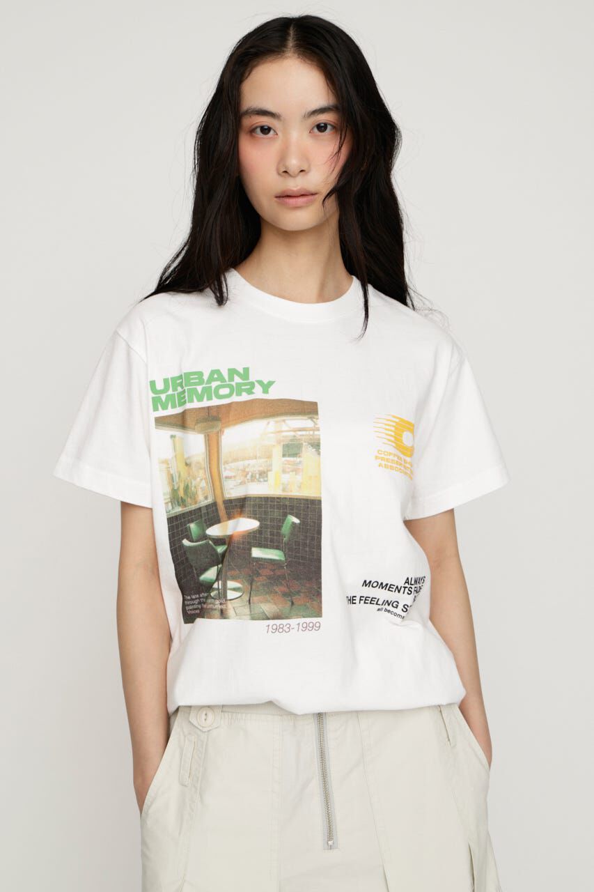 SLY「PHOTO LOGO Tシャツ」|Tシャツ・カットソー|WHT