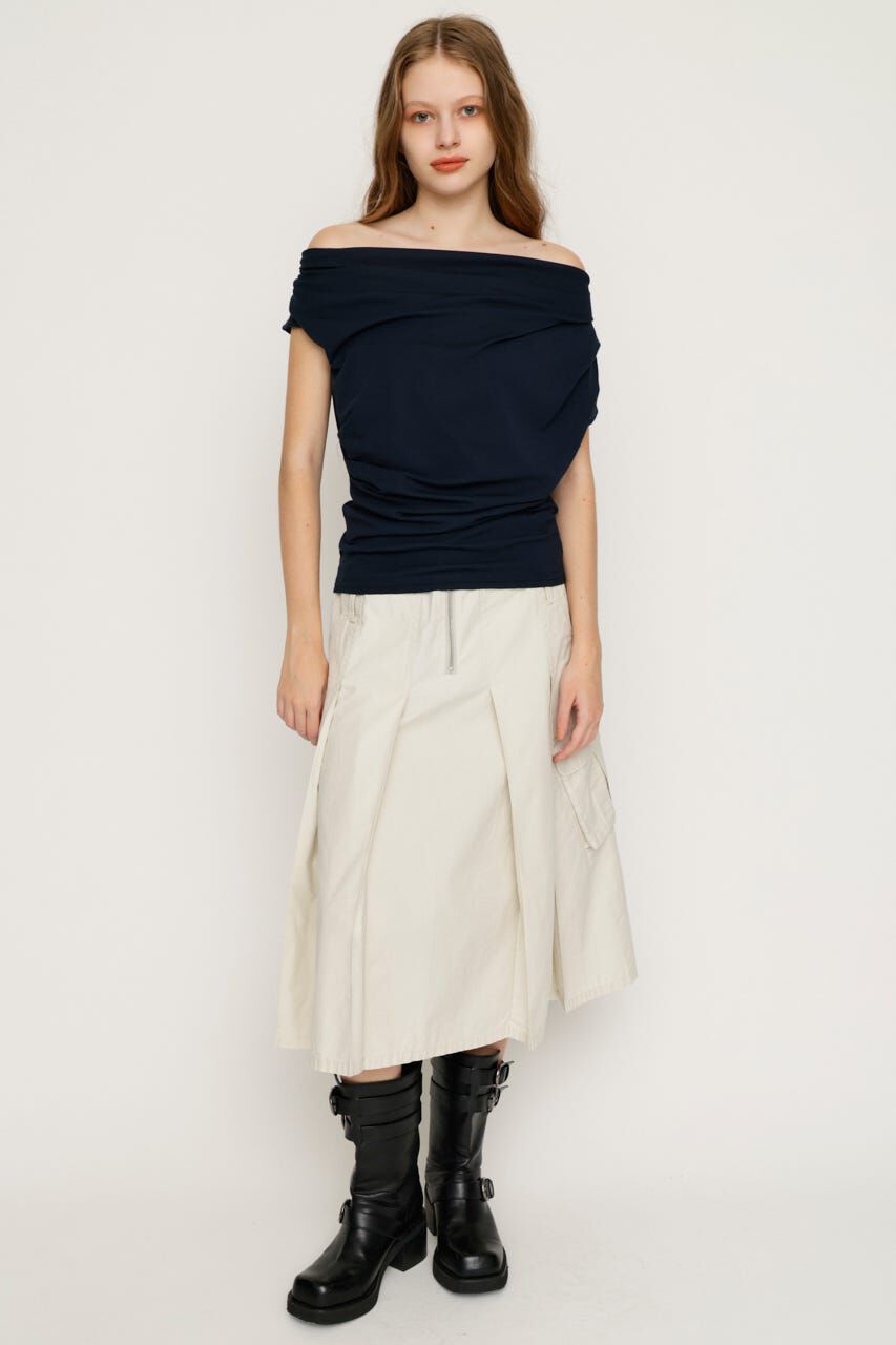 SLY「ONE SHOULDER CUT トップス」|Tシャツ・カットソー|