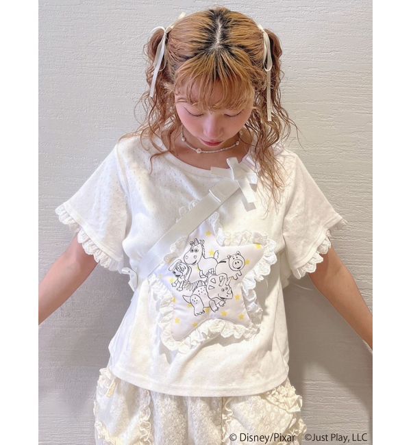 merry jenny「Toy Story / Fluffy Star tee」|Tシャツ・カットソー|