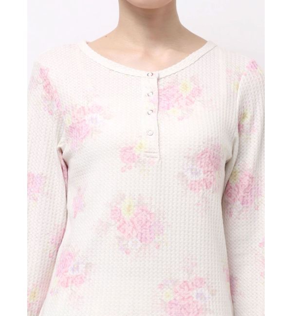 merry jenny「bouquetワッフルトップス」|Tシャツ・カットソー|