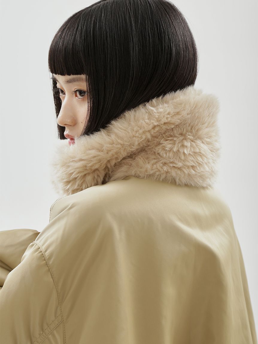 emmi atelier「リバーシブルボンバーブルゾン」|ブルゾン・スタジャン|