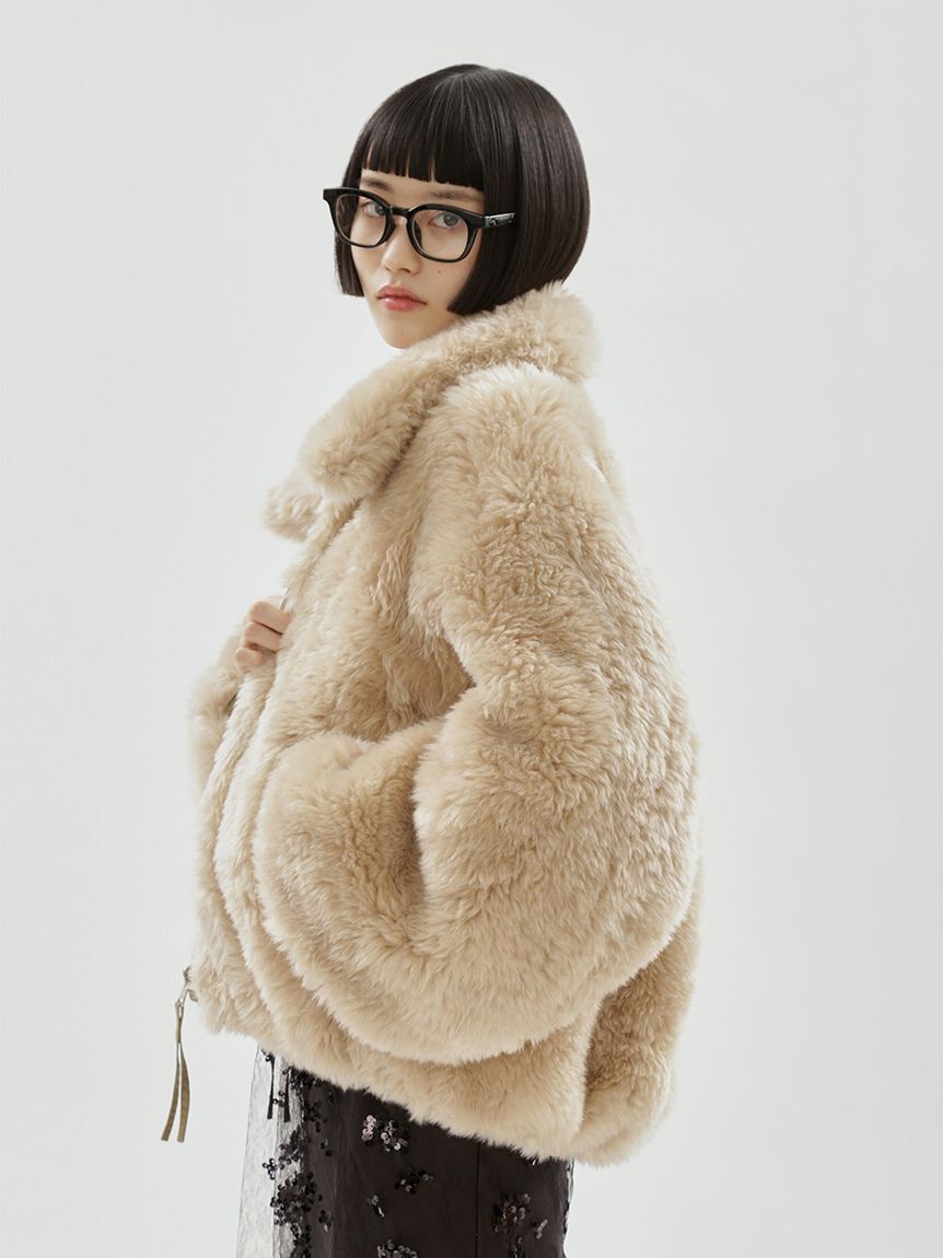emmi atelier「リバーシブルボンバーブルゾン」|ブルゾン・スタジャン|