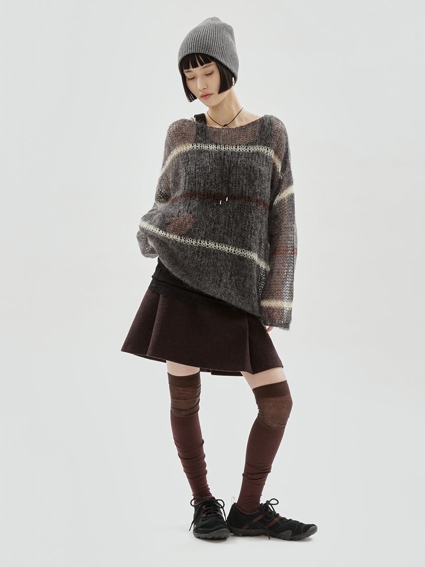 emmi atelier「コットンハイソックス」|ソックス|