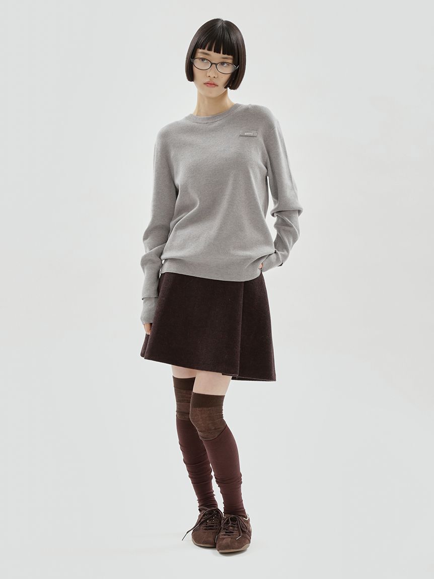 emmi atelier「セミシアーニーハイソックス」|ソックス|