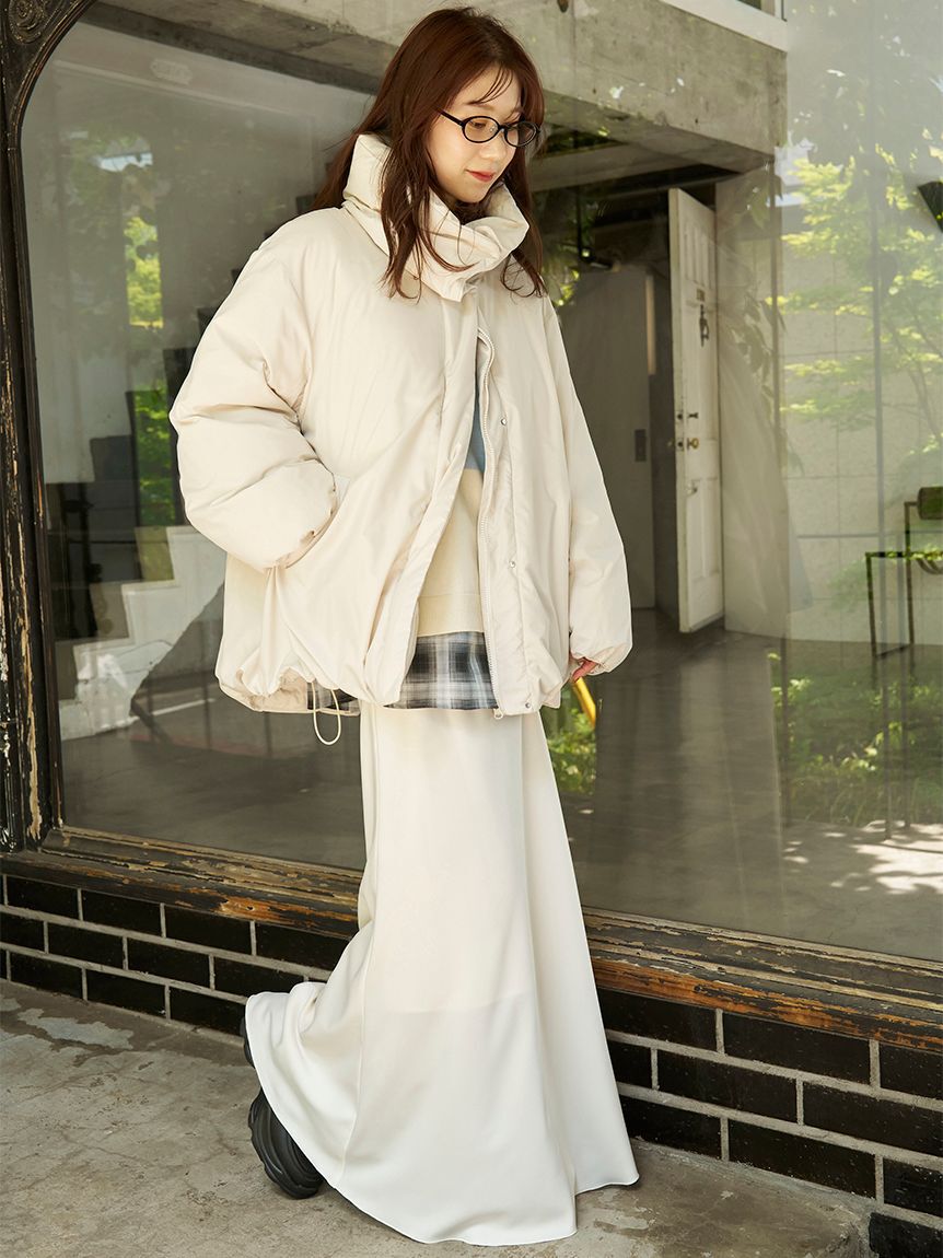 emmi atelier「マルチwayオーバーサイズチェックシャツ【セットアップ対応】」|シャツ・ブラウス|