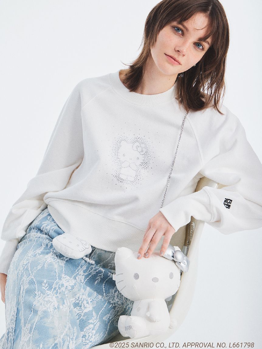 FURFUR「HELLO KITTYクリスタルチャーム」|キーケース|