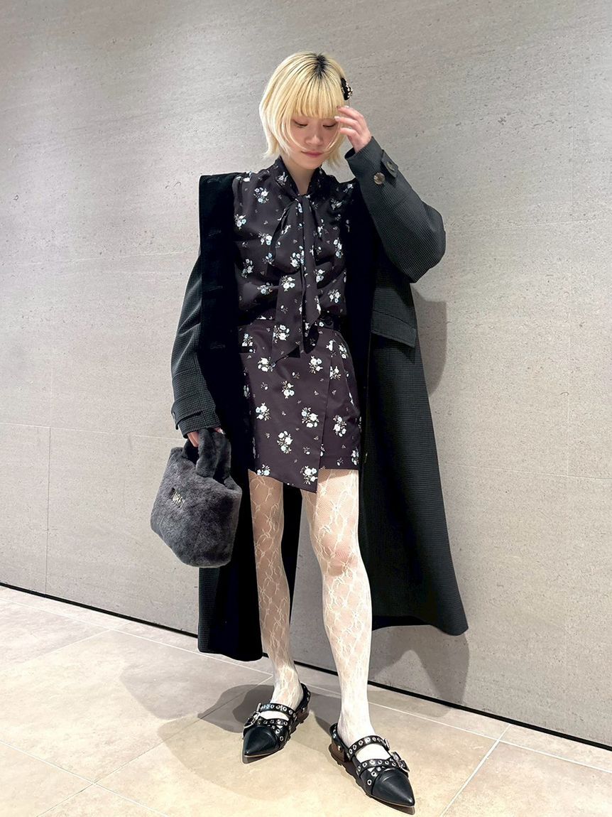 FURFUR「ステンカラーロングコート」|ステンカラーコート|