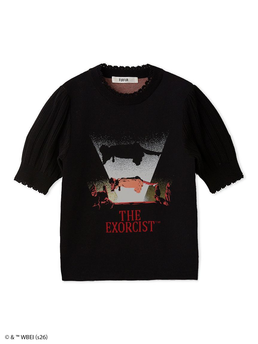 FURFUR「【THE EXORCIST】 ハーフスリーブニット」|ニット・セーター|BLK