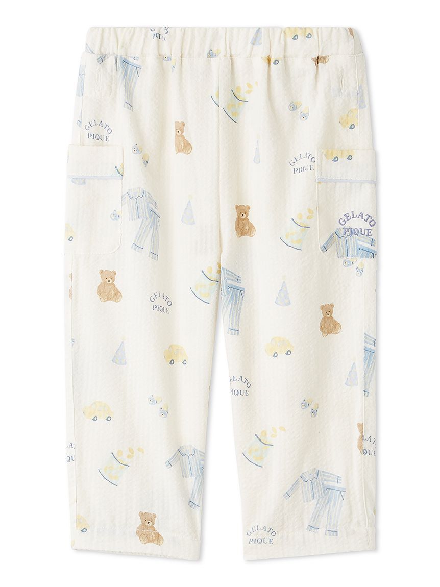 GELATO PIQUE KIDS & BABY「【BABY】パジャマパーティー柄ロングパンツ」|その他ベビーウェア|OWHT