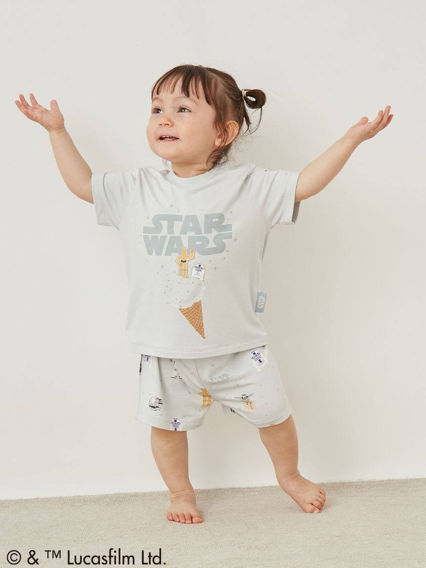GELATO PIQUE KIDS & BABY「【STAR WARS】【ベビー】総柄ショートパンツ」|その他ベビーウェア|